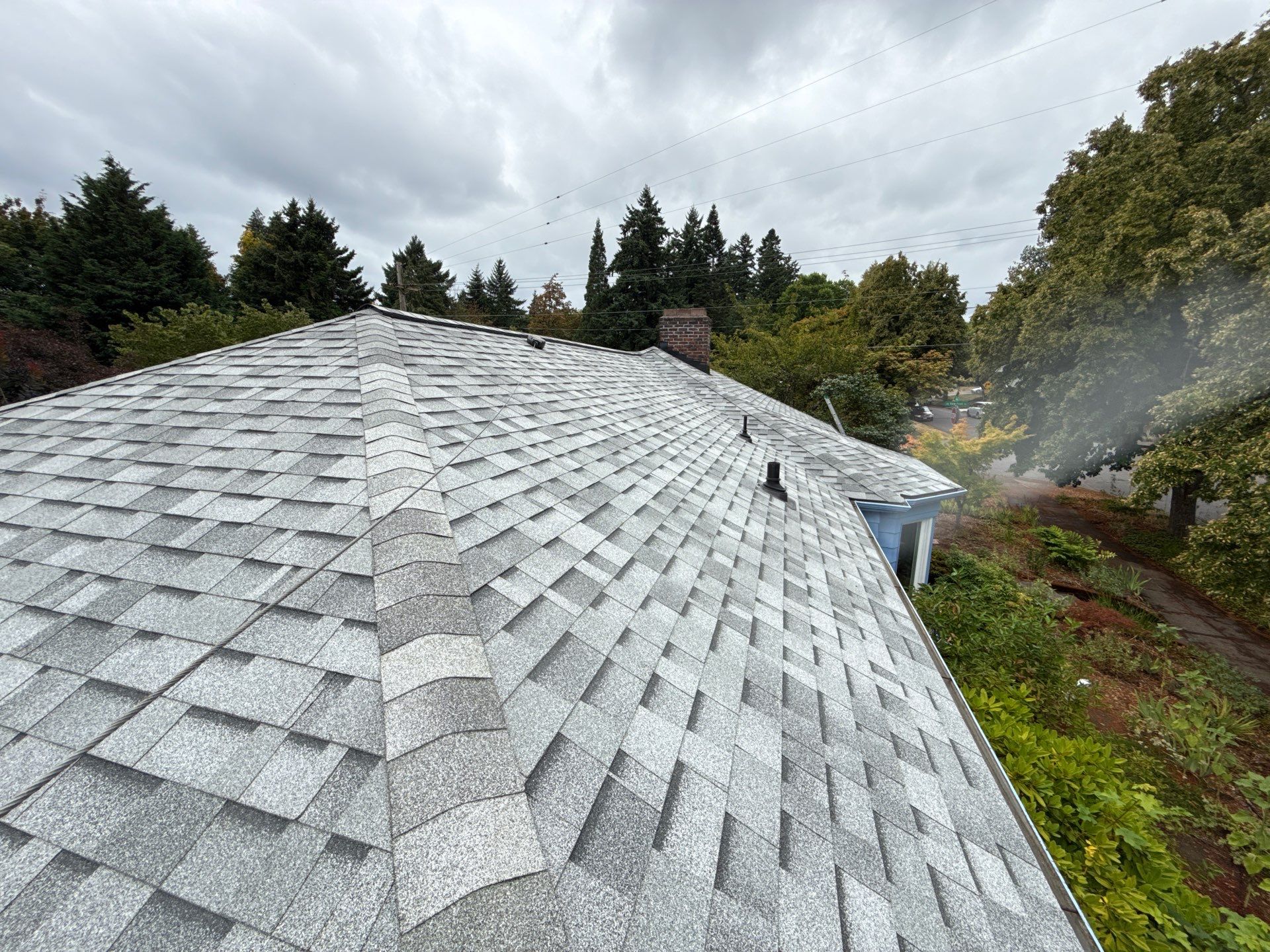 Project in Portland by Tom Leach Roofing