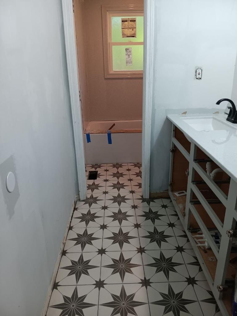 Becker Lake Home Bathroom Remodel by Kitchen Works LLC