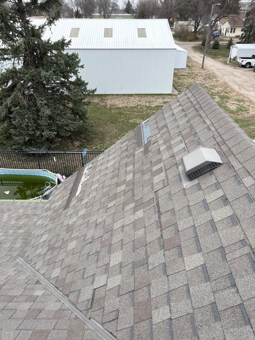 Roof Replacement with New OSB Decking in West Point, NE by Crows Roofing LLC