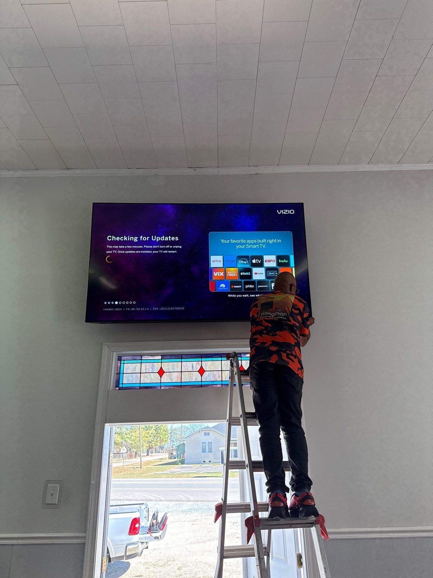 Commercial TV Mounting Projects by Hangman Mounting & Installation 