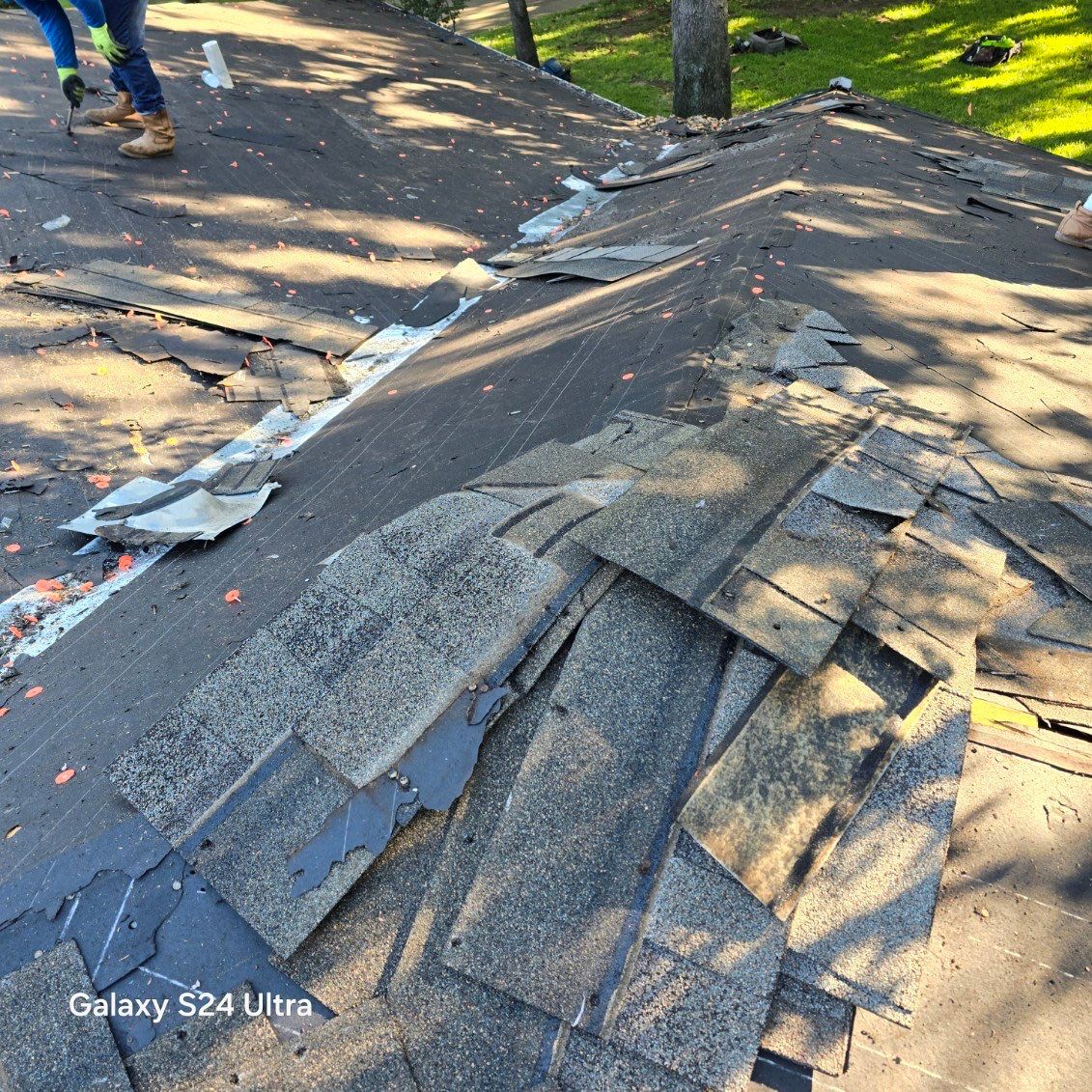 Residential Roofing Installation using Owens Corning ProArmor Synthetic Underlayment by Becker Roofing and Exteriors