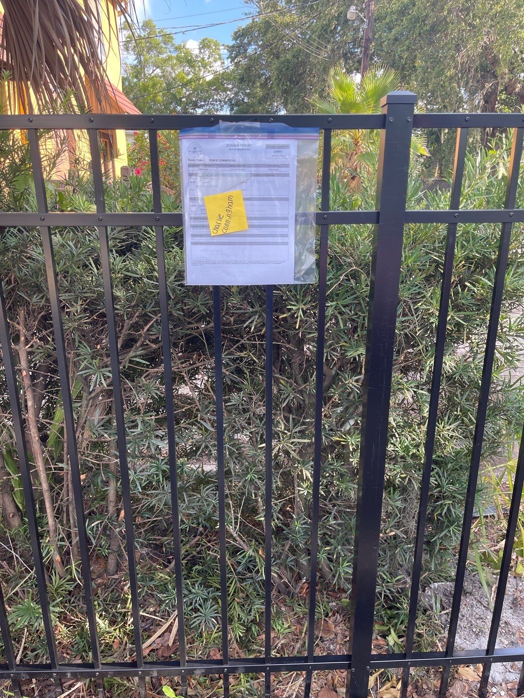 Bradenton, FL 5 ft. Tall Black 3-Rail Aluminum Fence by Asap fence and gates, LLC