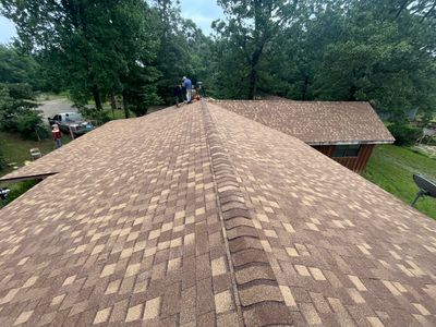 Storm Restoration Reroof: 25 Year 3-Tab Shingle