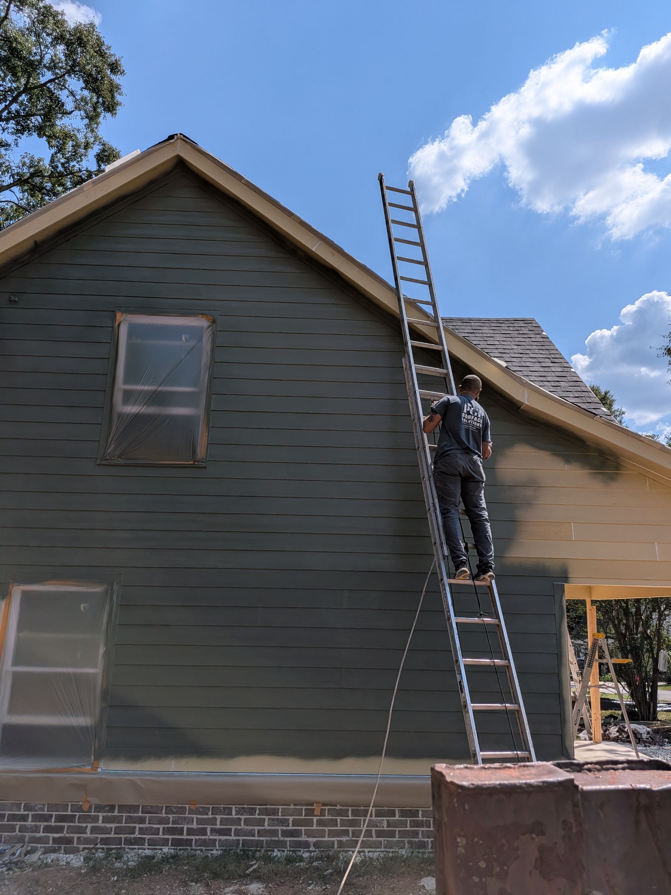 New Construction Exterior Painting in Social Circle by PGP Surface Solutions, LLC