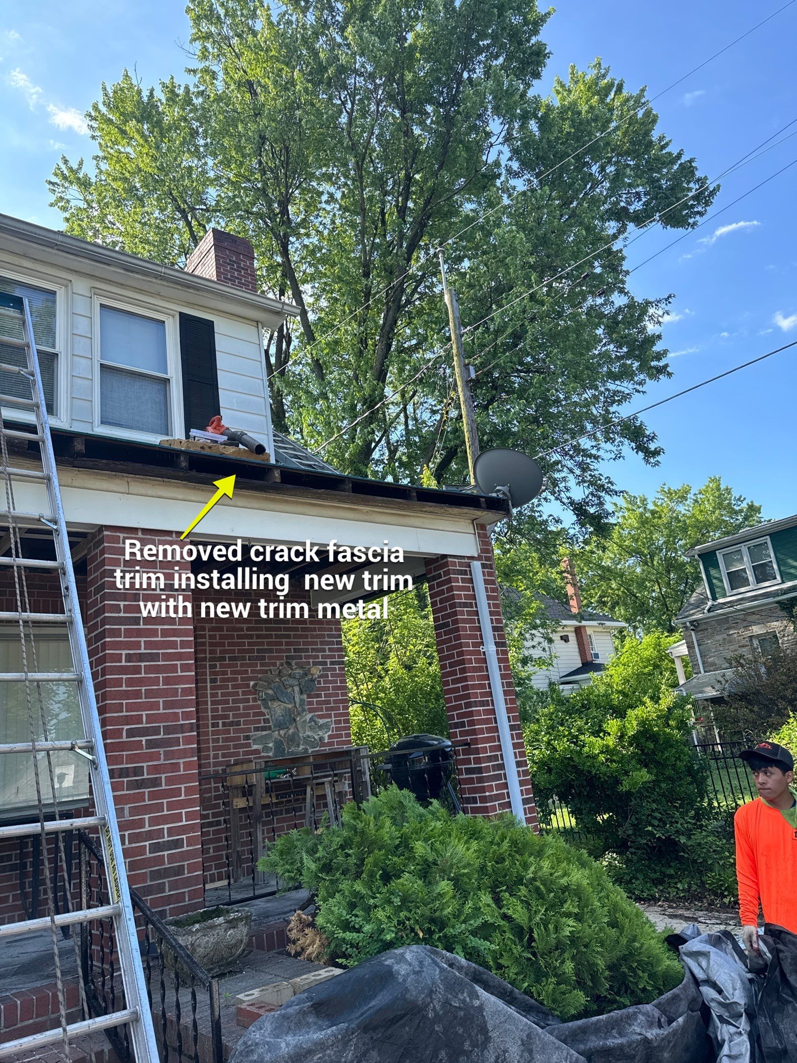 Roof Replace Porch by Alpha Design Services