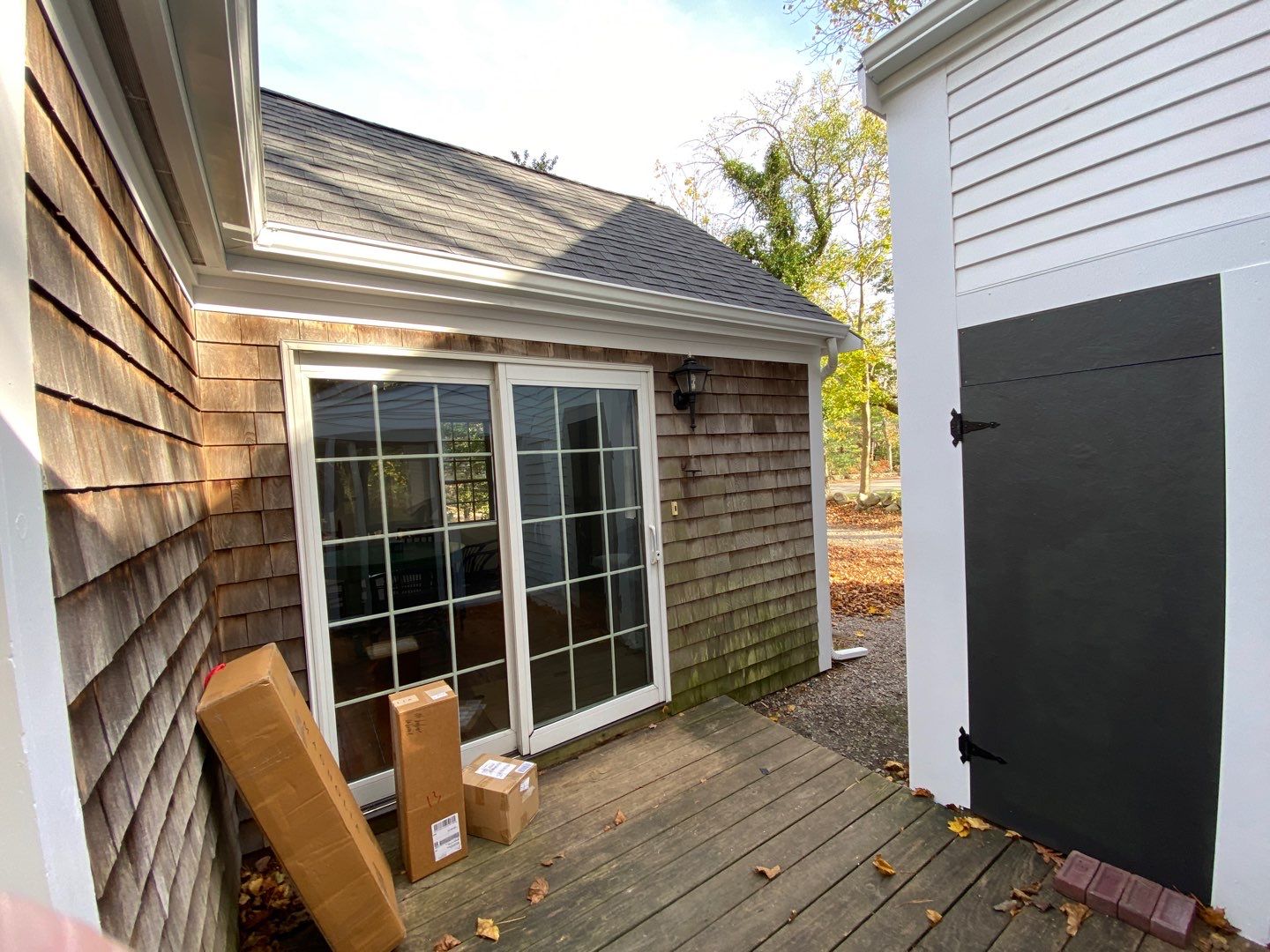 Marshfield, MA Gutter Installation using 5" K-Style Aluminum Gutter protected by Duo Pro by Gutter Pro Enterprises