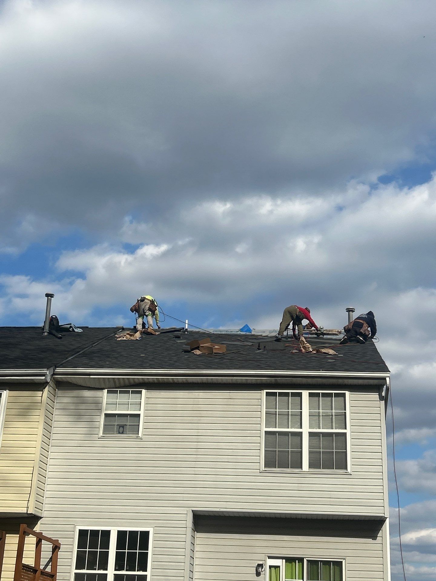 Woodbridge:Residential Roof Replacement with CertainTeed Landmark PRO in Max Def Moire Black  by RM Banning, Inc.