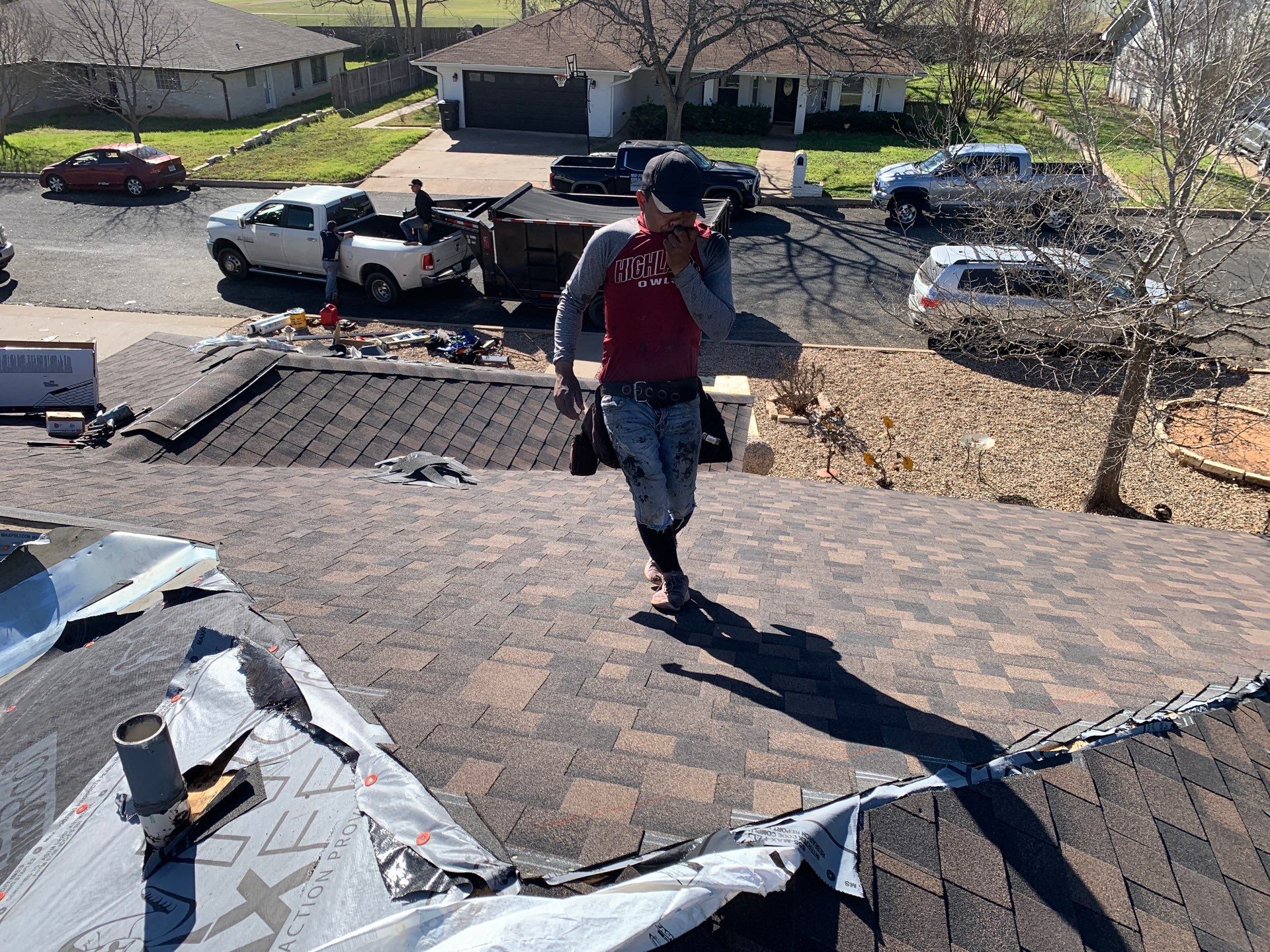 Full Residential Roofing Replacement and Decking Restoration in Fredericksburg by Caliber Restoration LLC