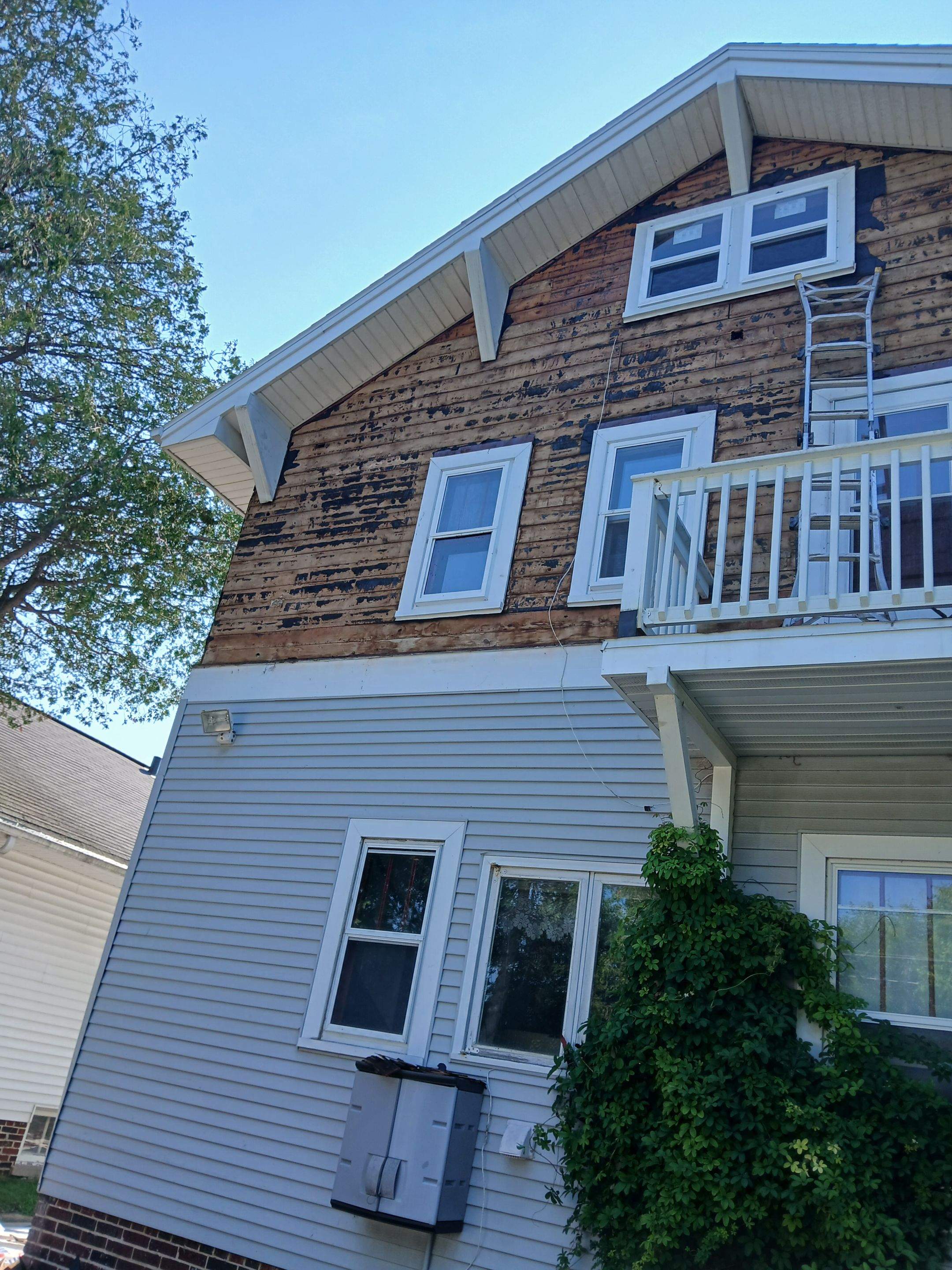Cedar Shake Siding Replacement  by Gellings Roofing & Siding