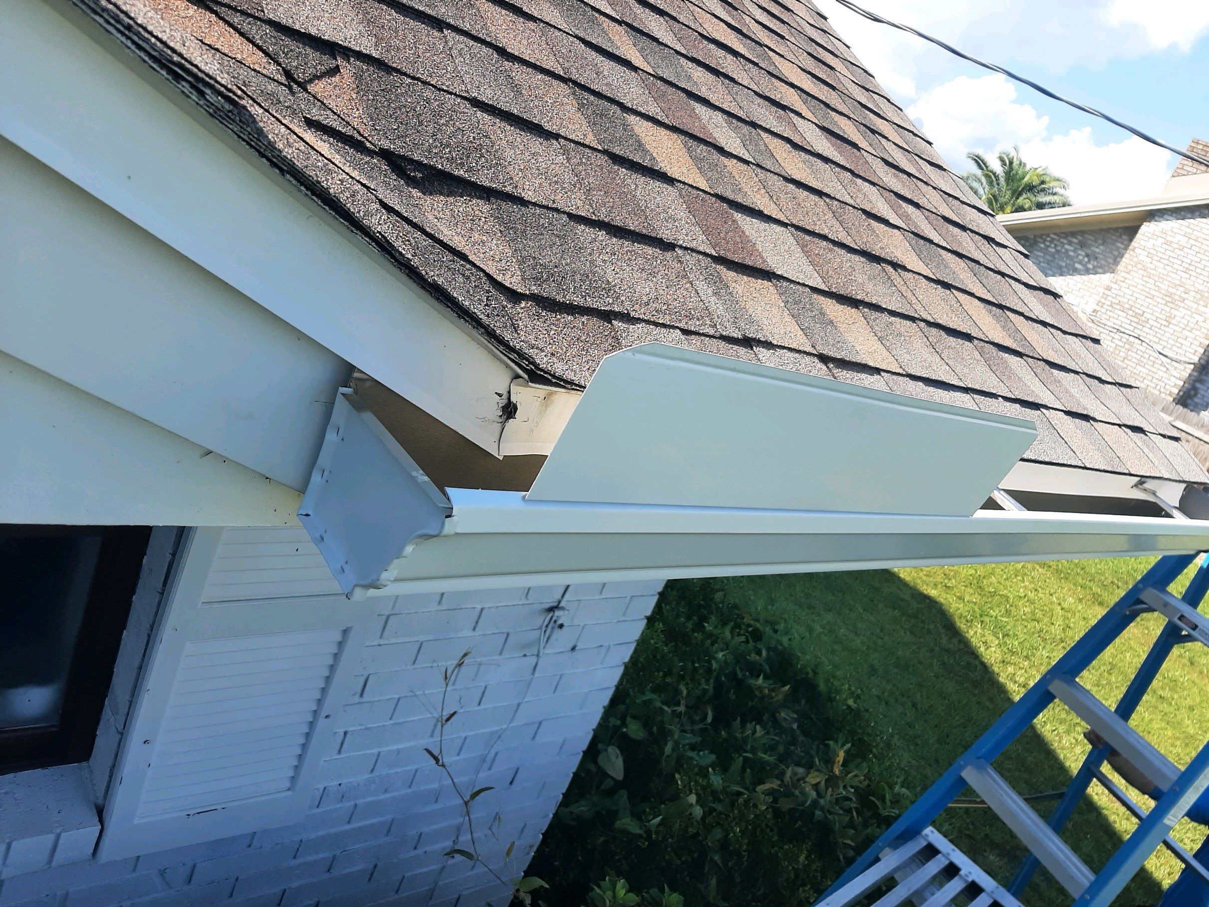 Seamless Gutter Installation using K-Style Gutters by Gutter Professors