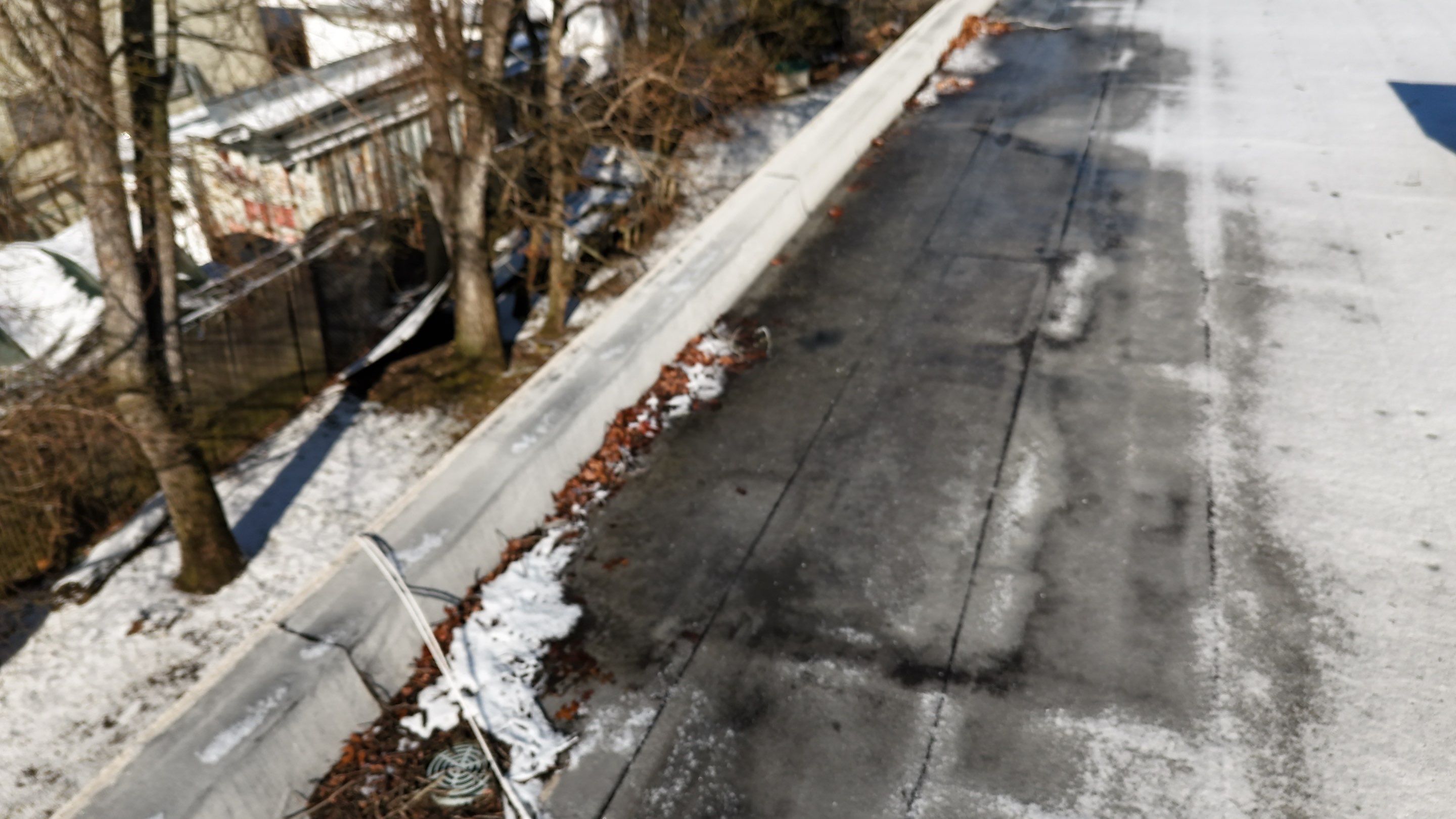 Bohemia Flat Roof Cleanup  by Above All Gutters 