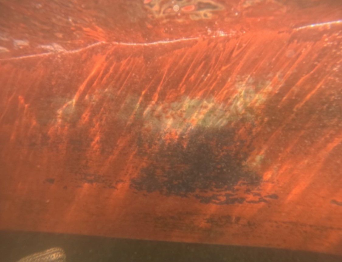 Project in Fort Myers Beach by Florida Hull Cleaning 