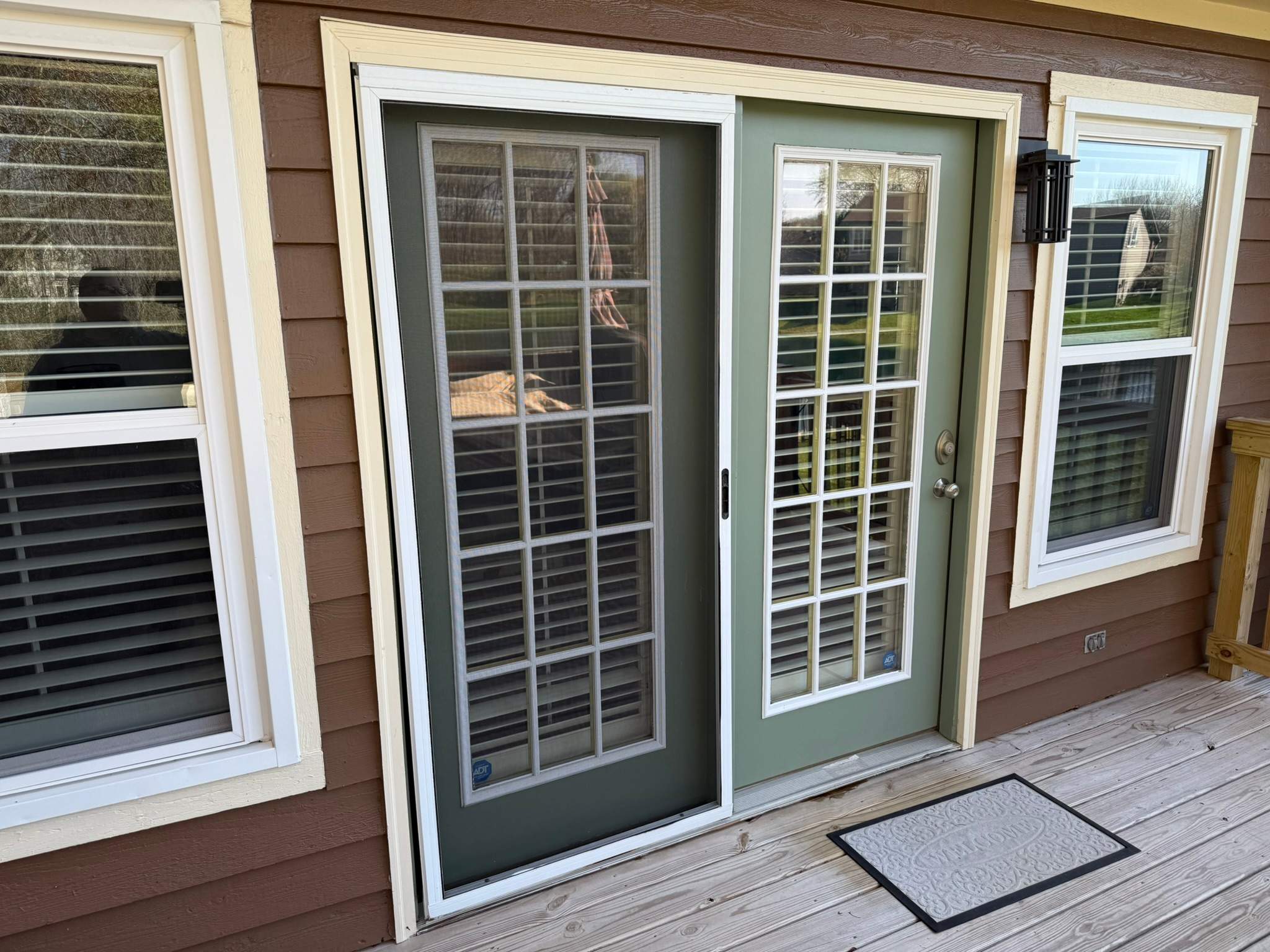 Entry Door and Patio Door Replacement With Structural Rot Repair by Merrifield Exteriors, LLC