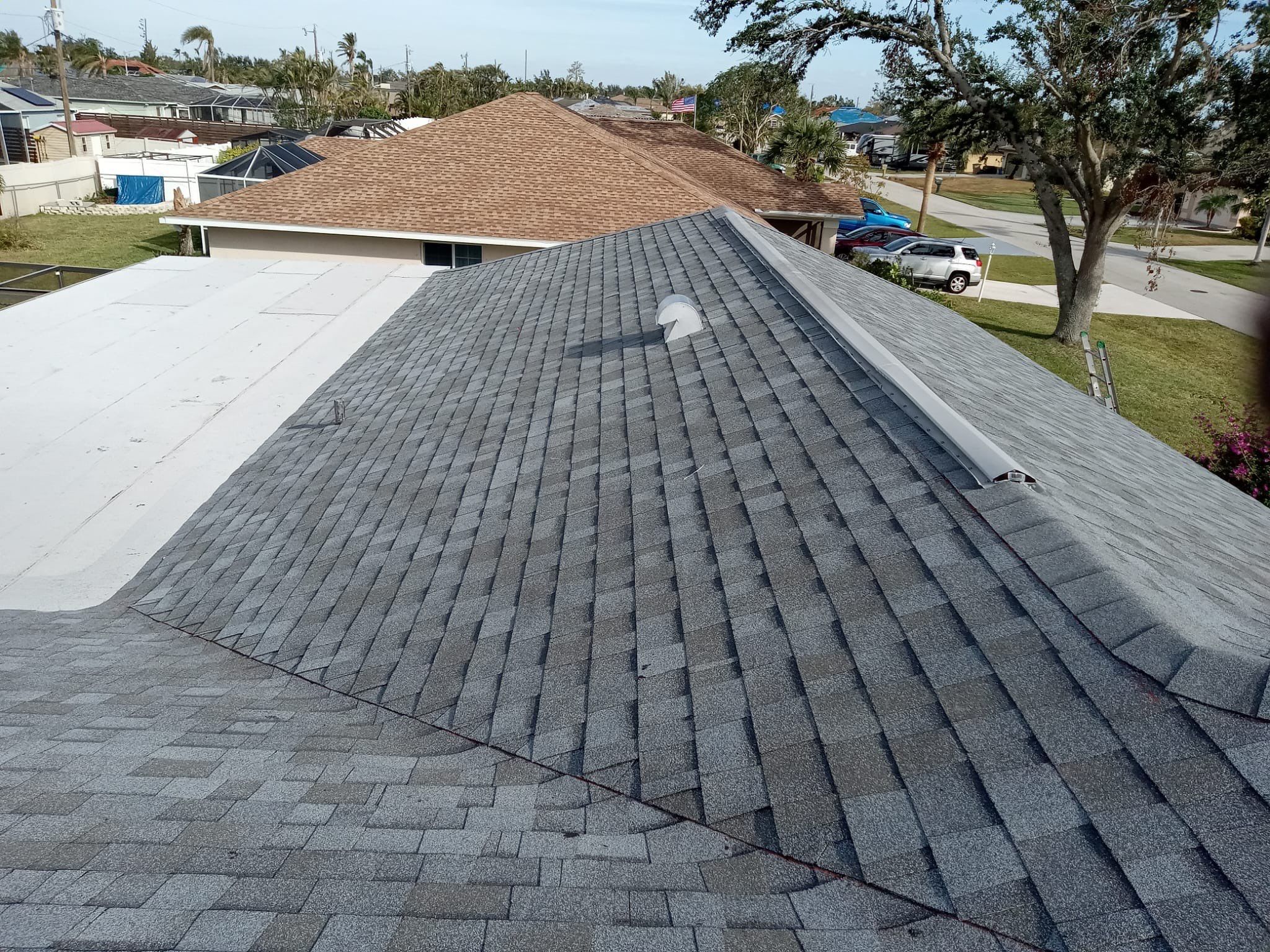 Residential Roofing Installation using Owens Corning Duration Shingles by Four Peaks Roofing