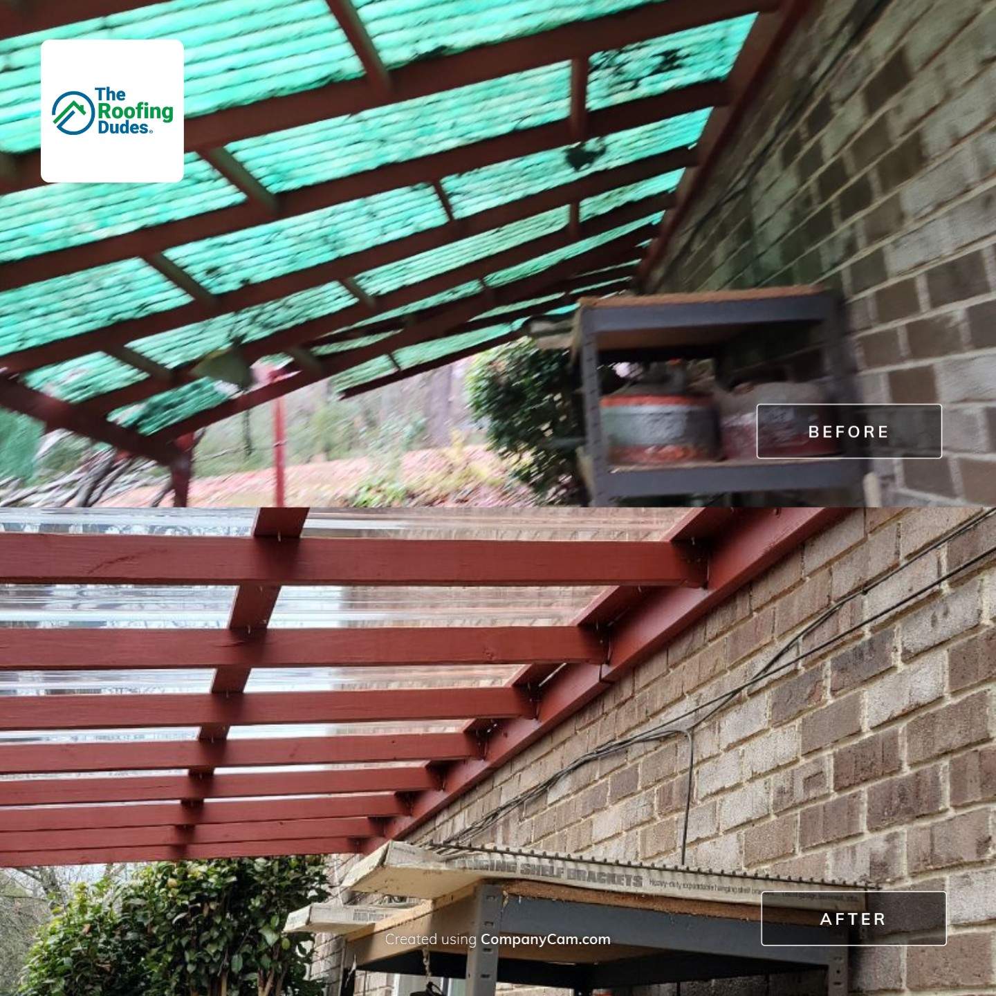 Roof Replacement (Barkwood) and Tree Removal in Birmingham  by The Roofing Dudes