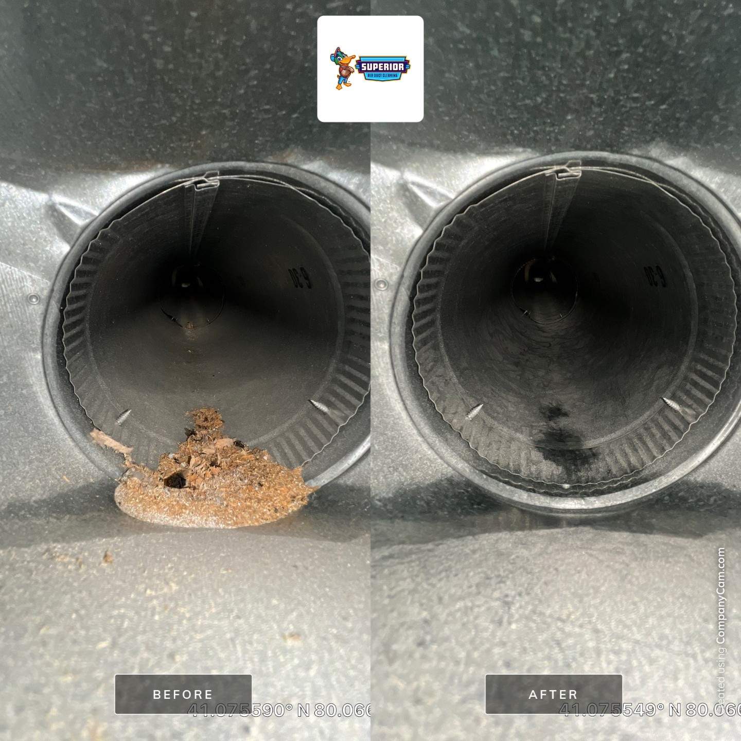 Air Duct Cleaning With a Vacuum Truck in Slippery Rock, PA by Superior Air Duct Cleaning