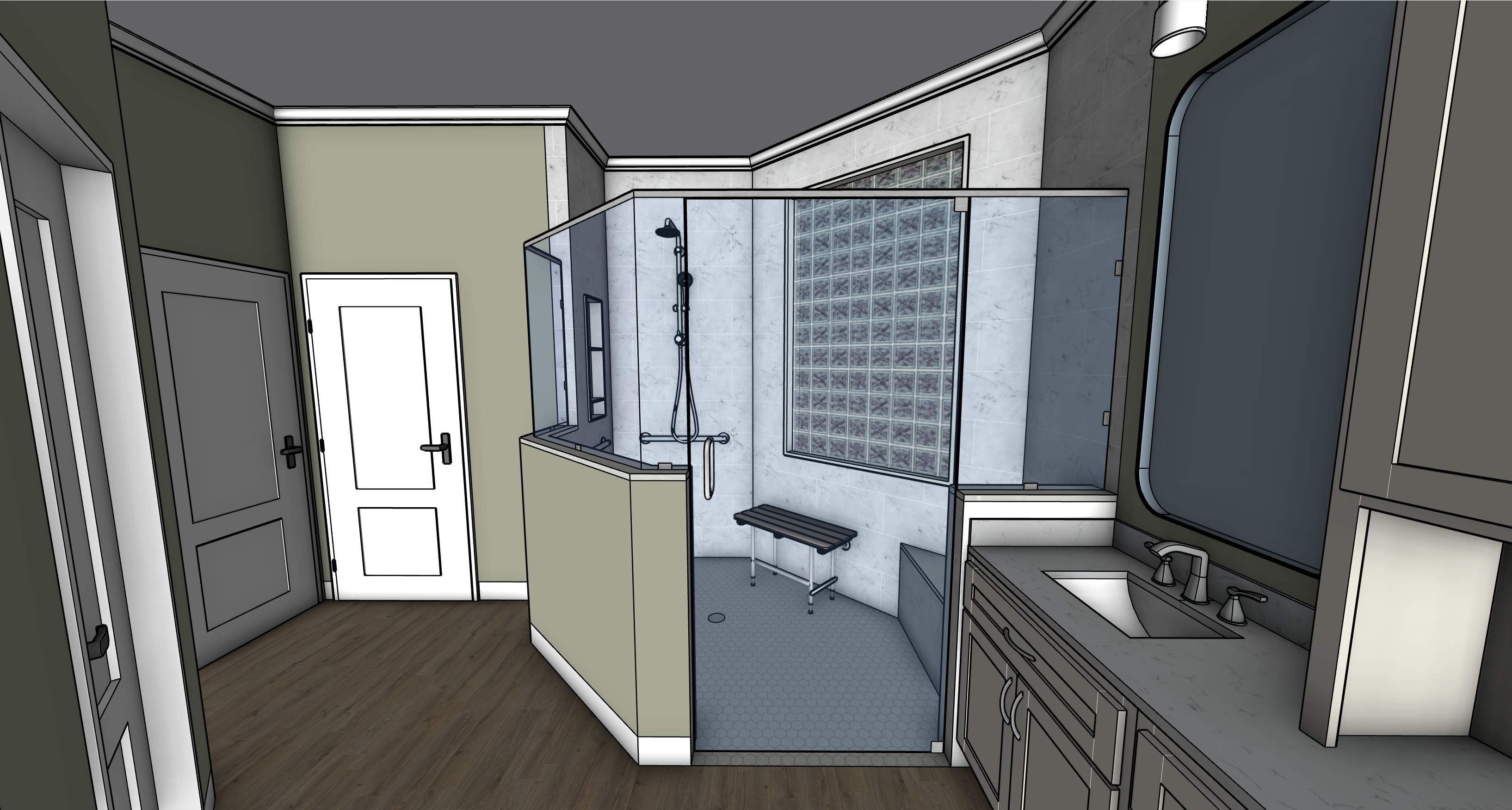 Rogers Ranch Garden Tub Conversion by Legacy Bath and Kitchen 