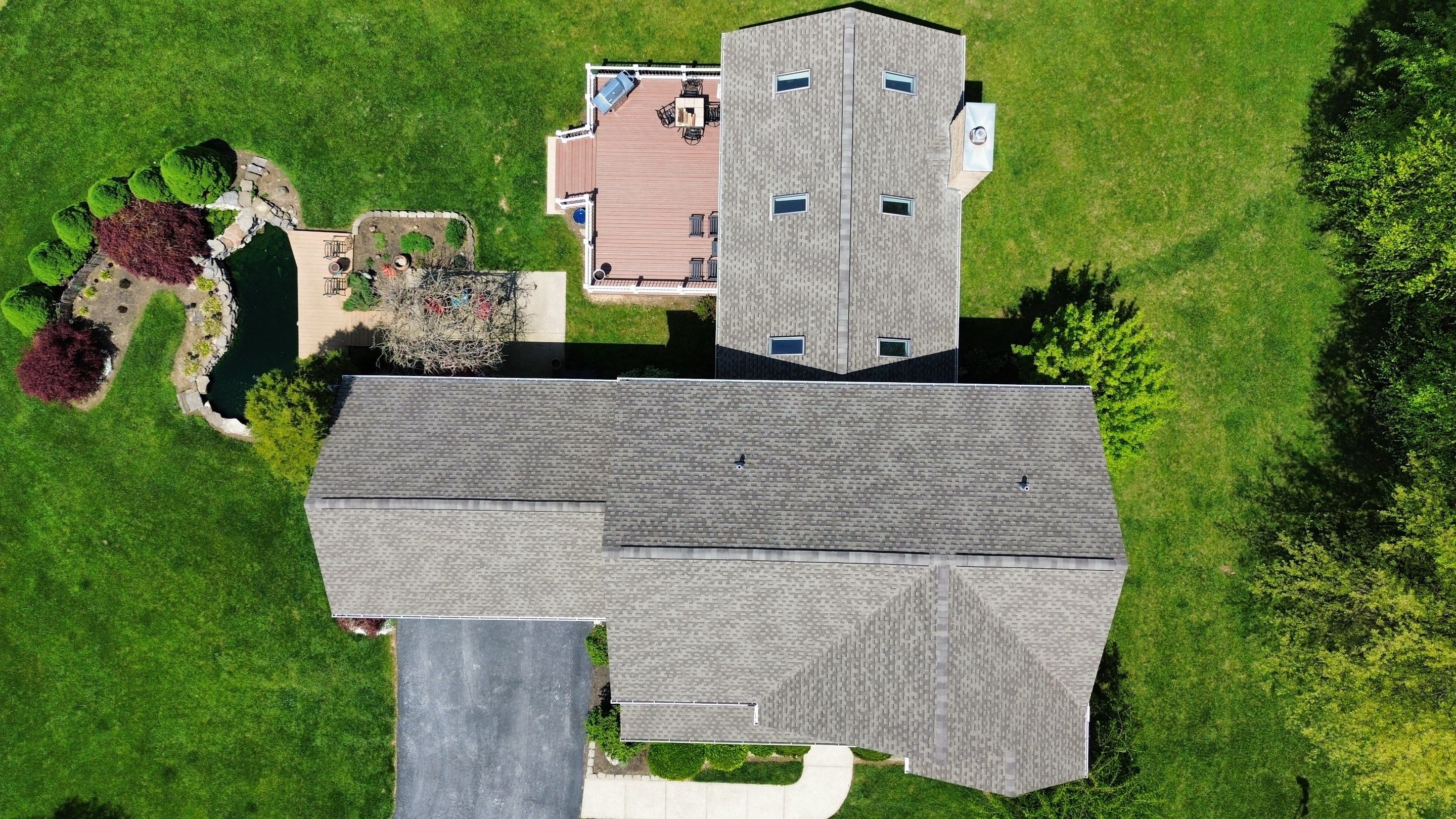 Residential Roofing Installation using Duration Series Shingles - Driftwood by RoofX 