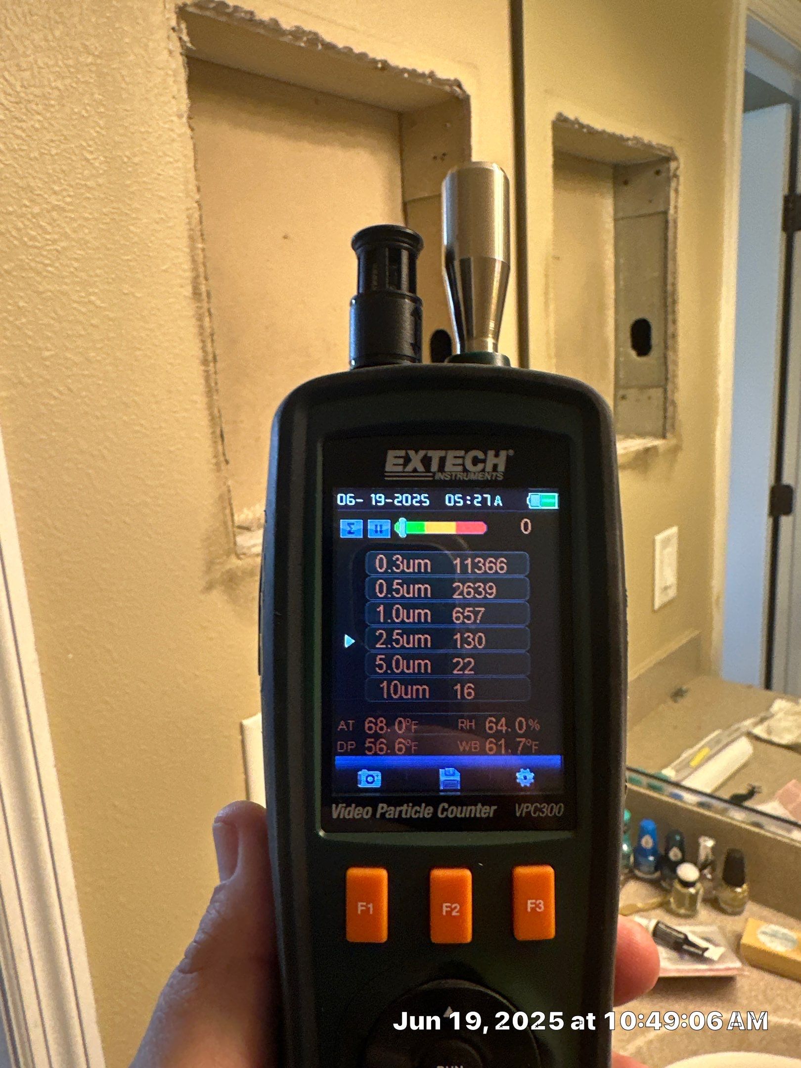 Mold Assessment in Sarasota on a rental home by Building performance Solutions LLC
