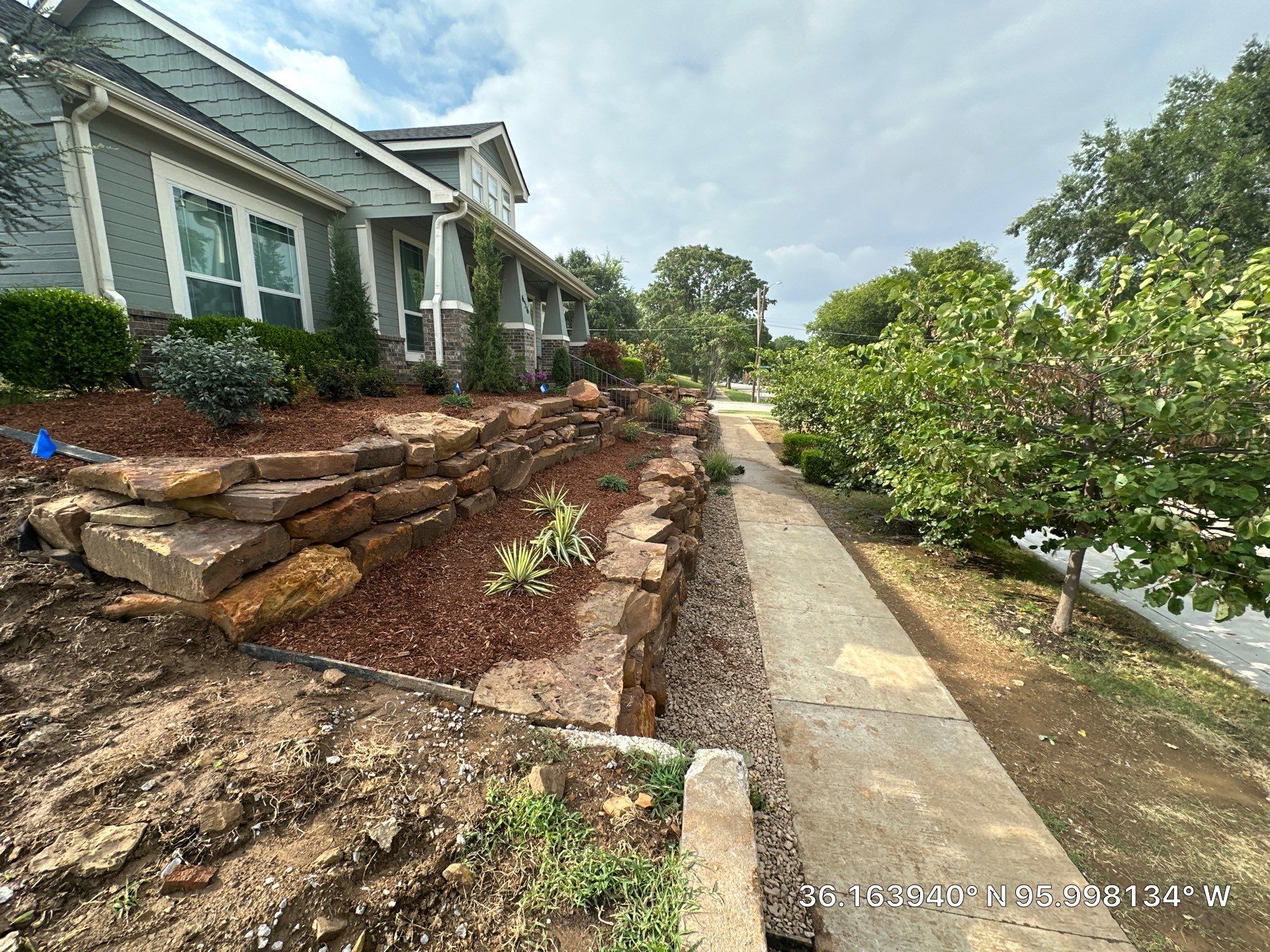 Project in Tulsa by Greenscapes Outdoor