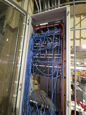 Structured cabling installation by CimaSolutions