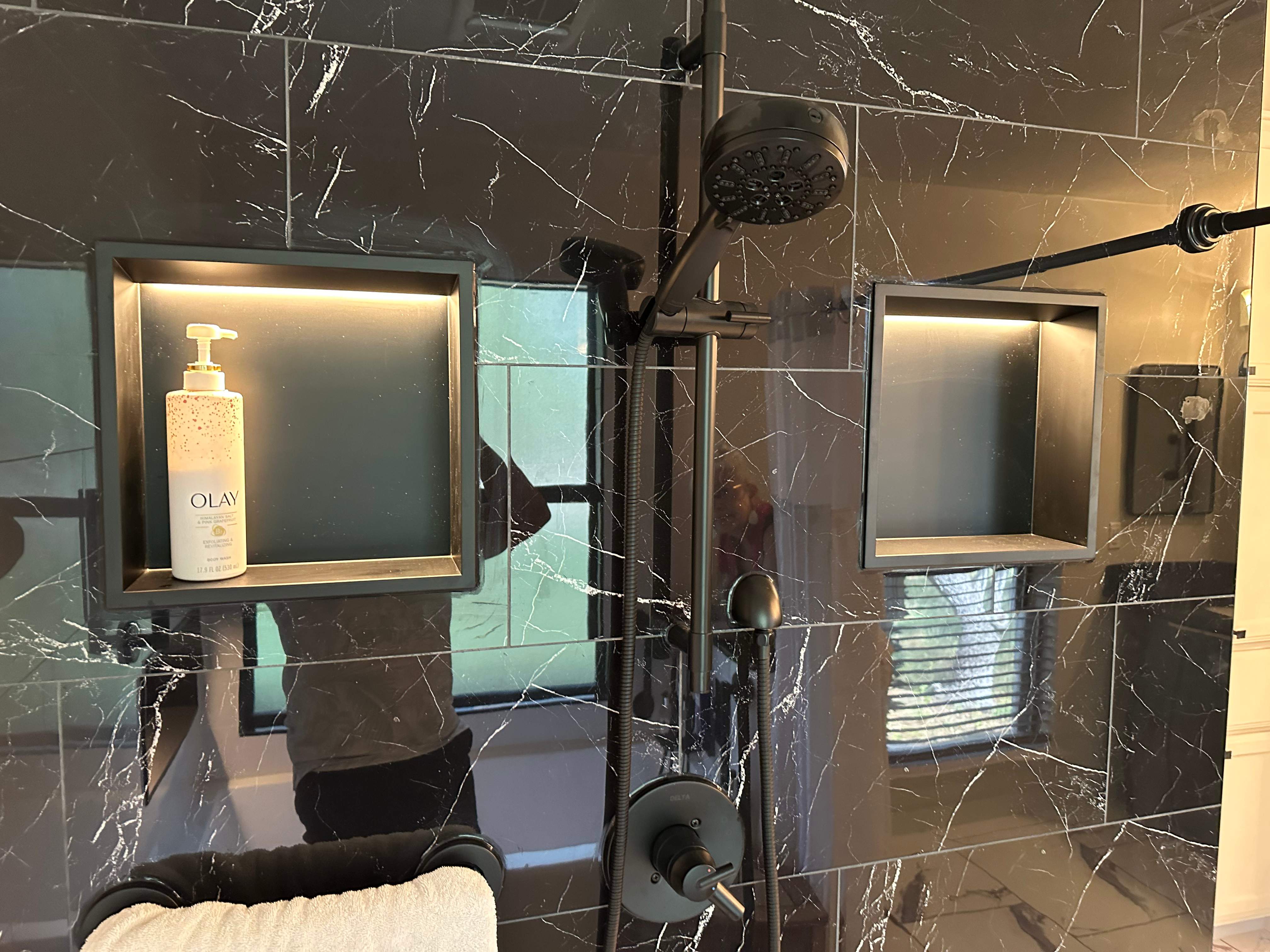 Stunning Boerne Bathroom Remodel Featuring Large Walk-in Shower by Legacy Bath and Kitchen 