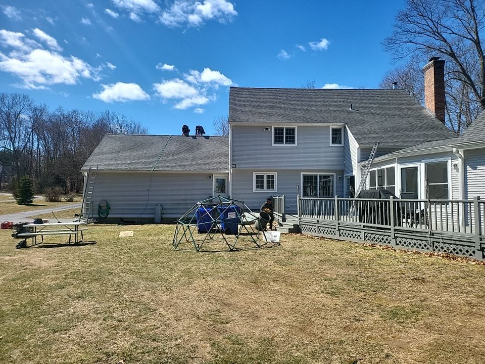 Residential Roofing Installation using Owens Corning TruDefinition Williamsburg slate by A Plus Exterior