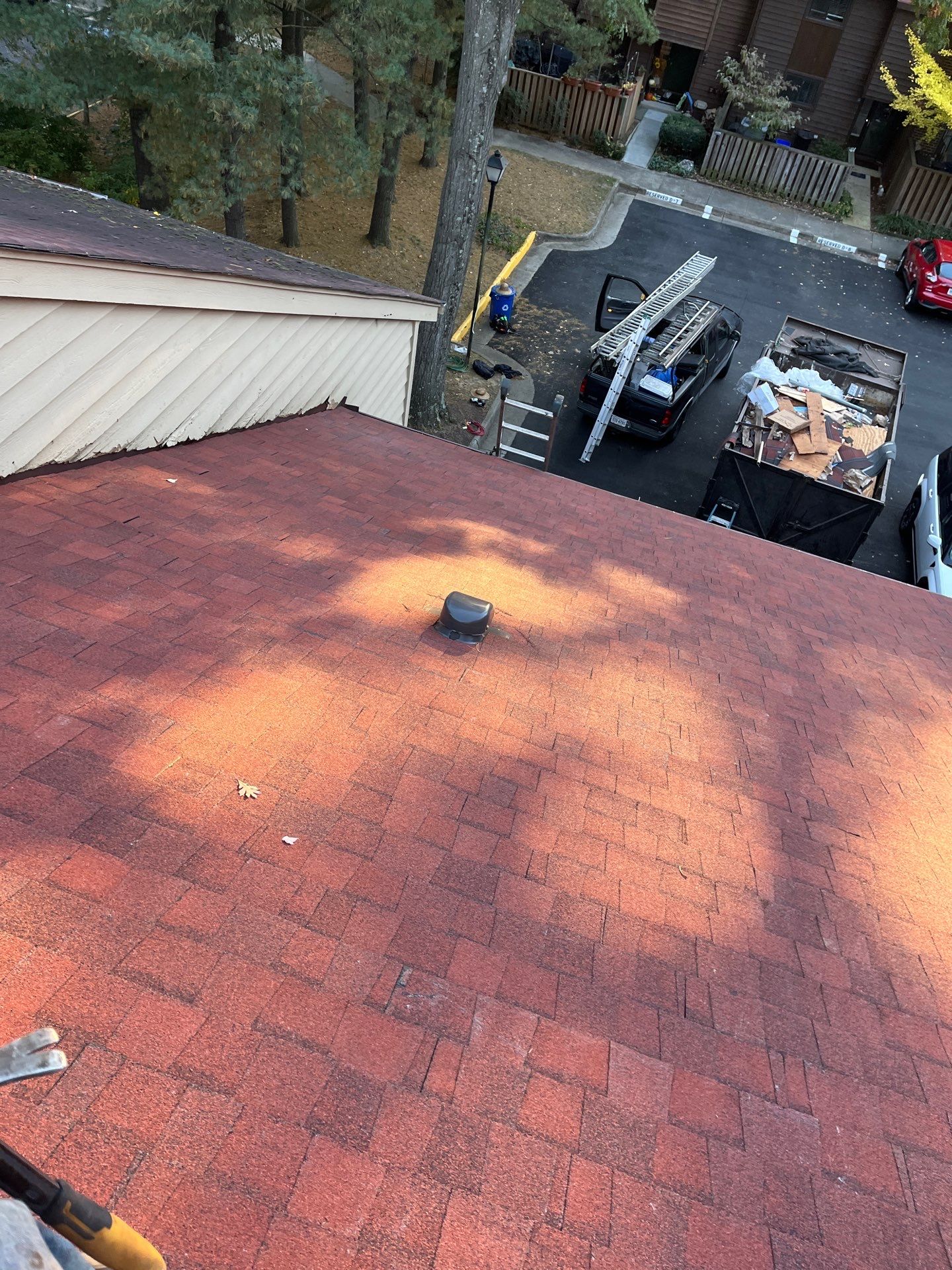 Reston: Residential Roof Replacement with CertainTeed Landmark Pro Designer Shingles in Max Def Red Oak by RM Banning, Inc.