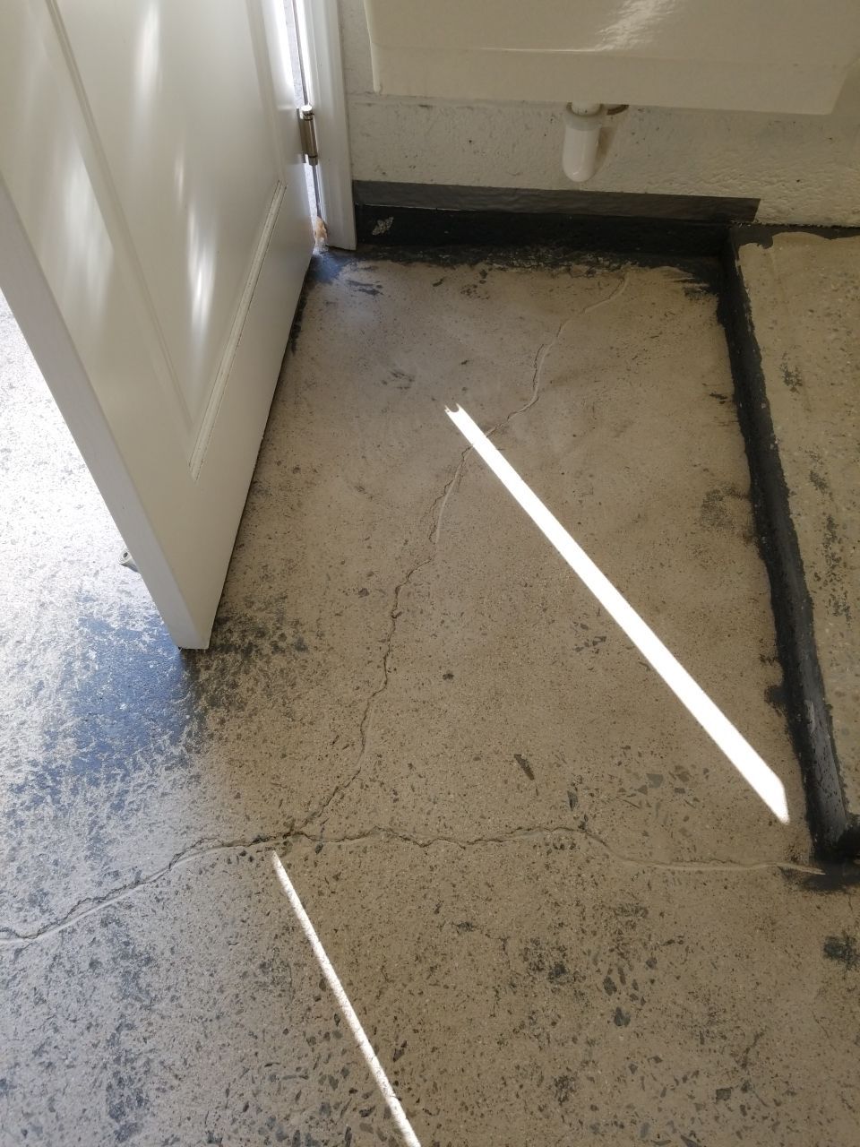 Laundry Room Floor Coating using Penntek- Silver Creek by Spectrum Painting, LLC