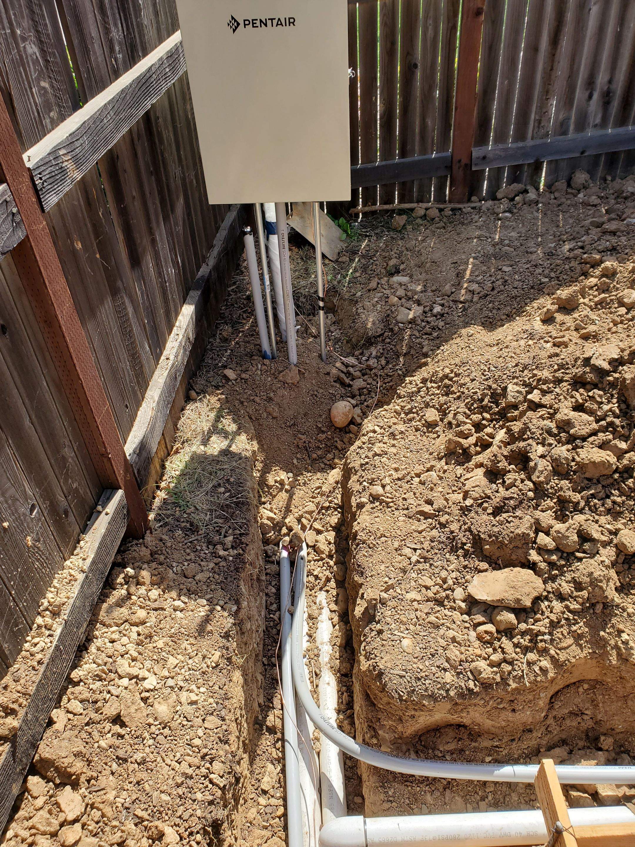 pool/spa sub panel and disconnect by Peach Electric Inc