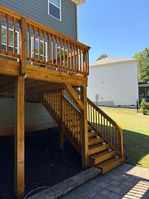 Deck using Wood Sealant