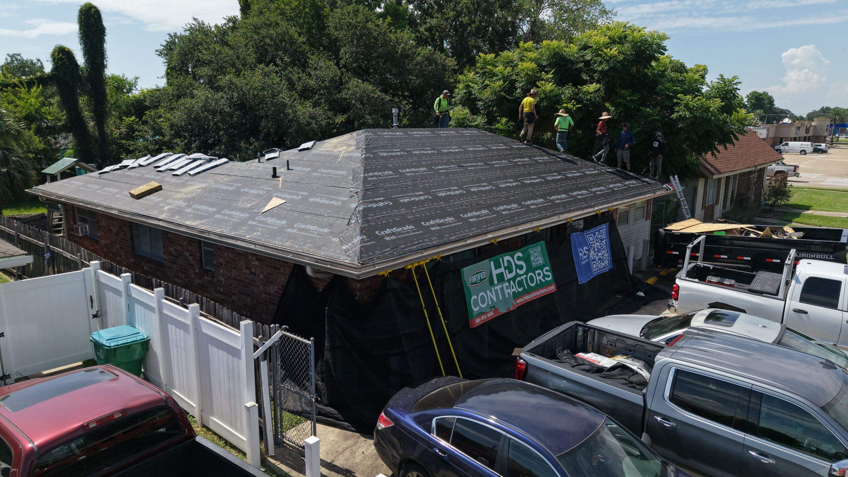 Roof Replacement in Gretna by HDS Contractors