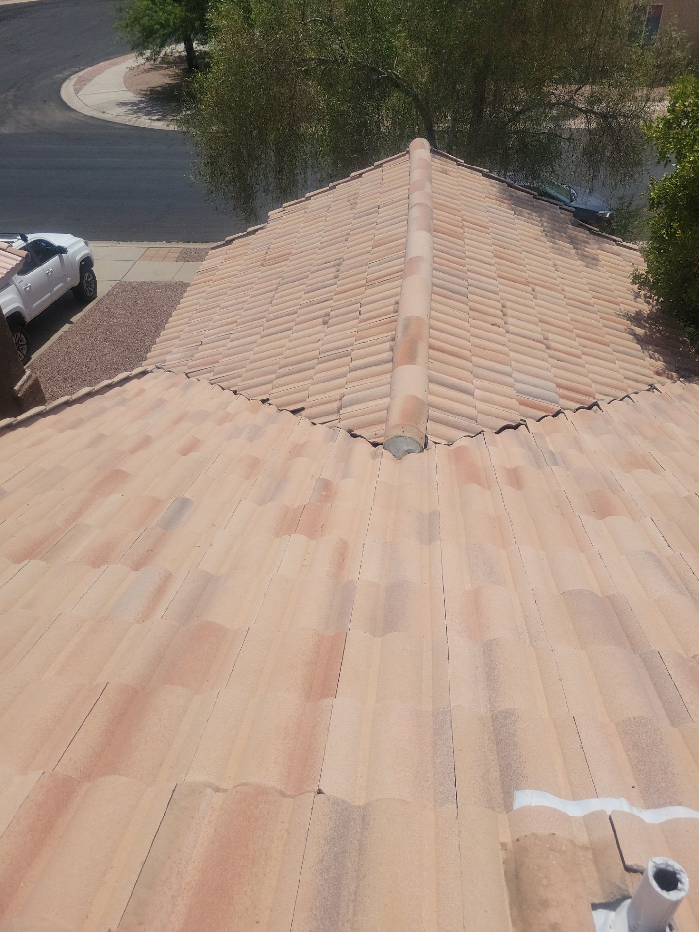 Concrete Tile Roof Repair and Underlayment Replacement in Marana by West Coast Roofing AZ