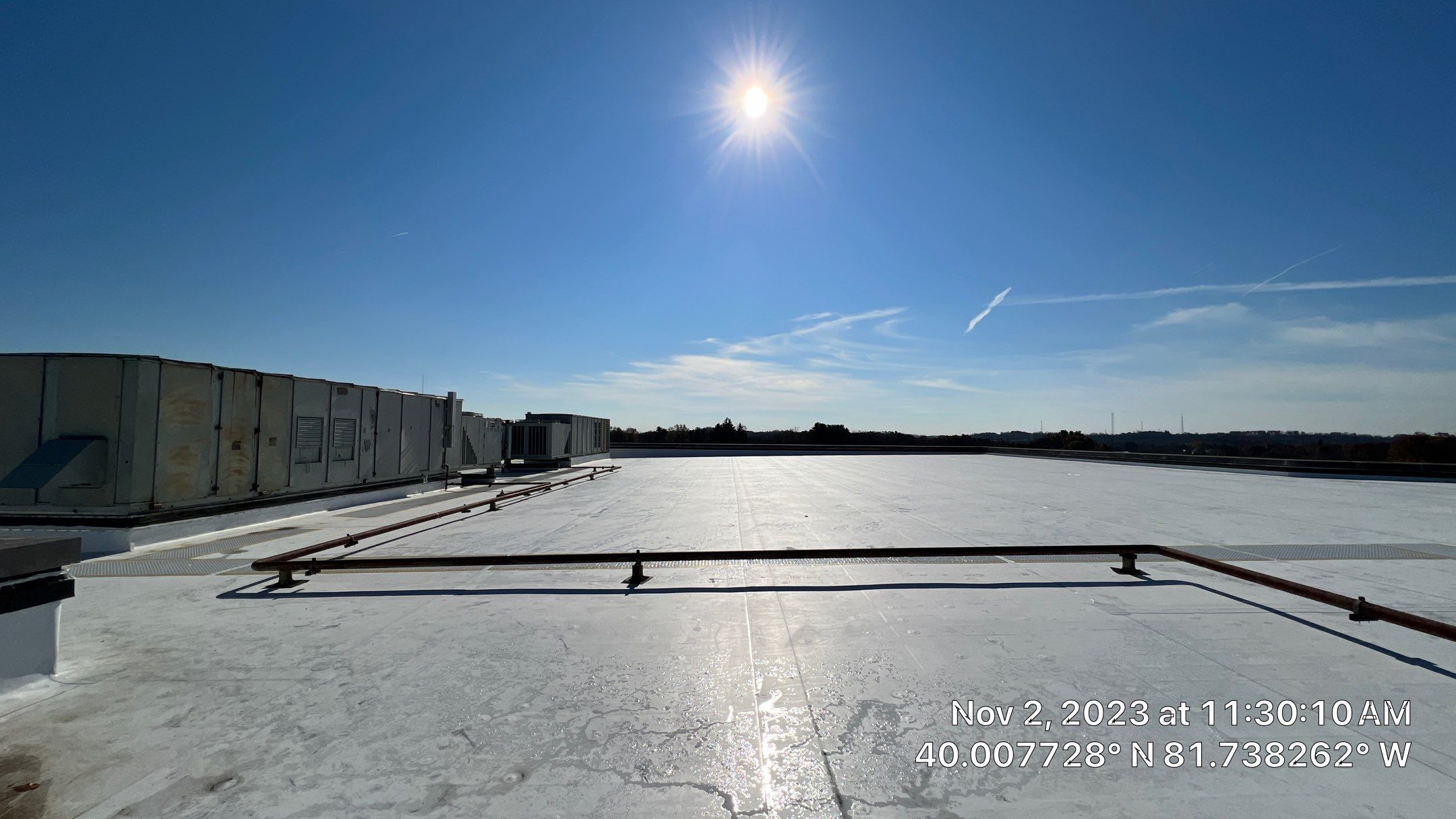 John Glenn High school Roof Install by Gold Star Roofing LLC 