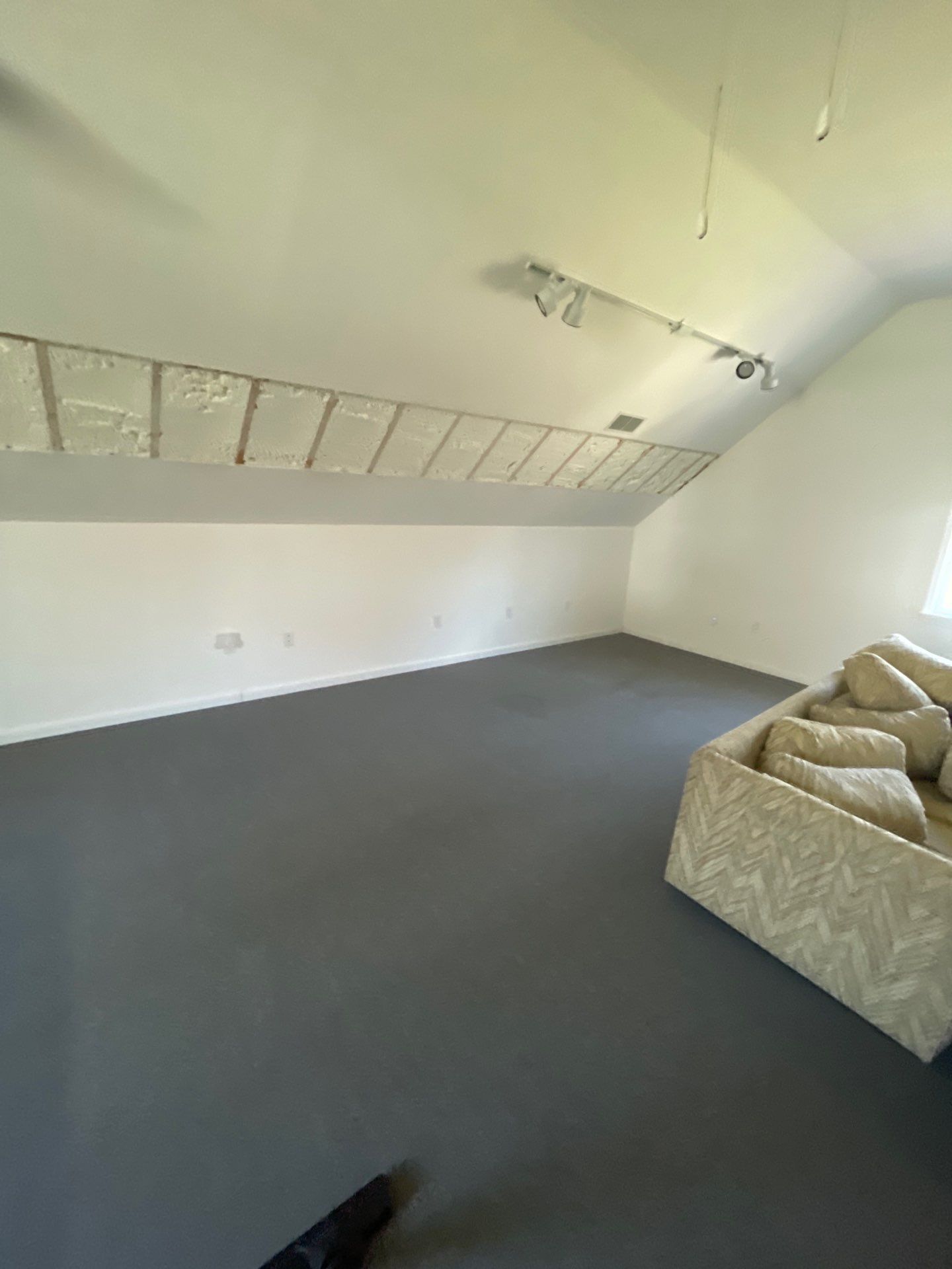 Attic Insulation using open cell spray foam by NYS Foam & Energy