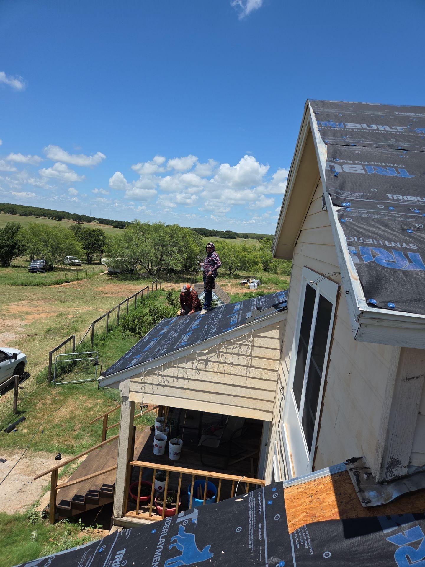 Project in Bowie by Lonestar Roofing and Restoration LLC.