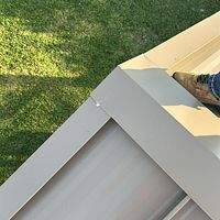 24ga 1.5" Mechanical Seam Buckskin  by Total Roofing System The Metal Roof Experts