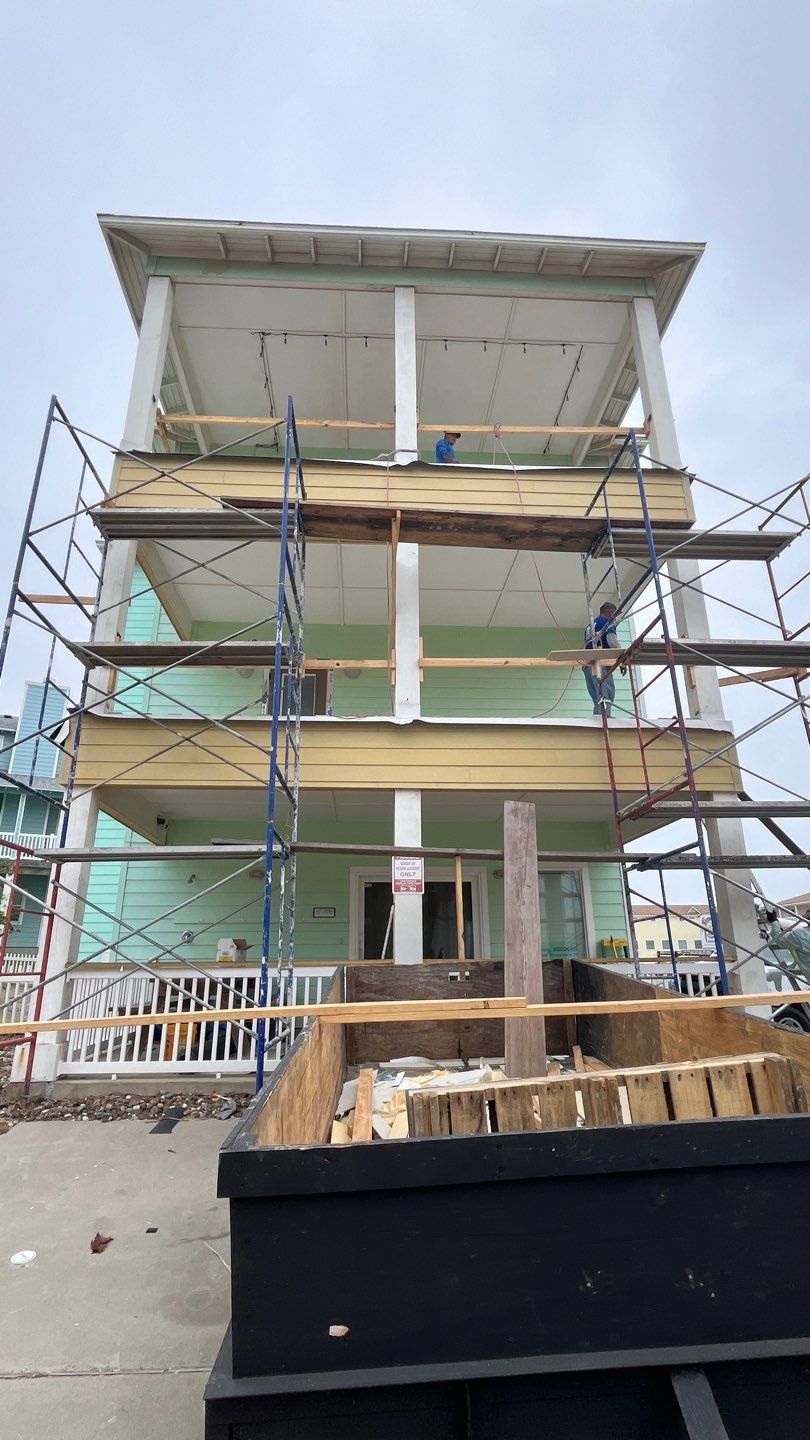 Walk Out Patio Cover by Bayfront Roofing and Construction