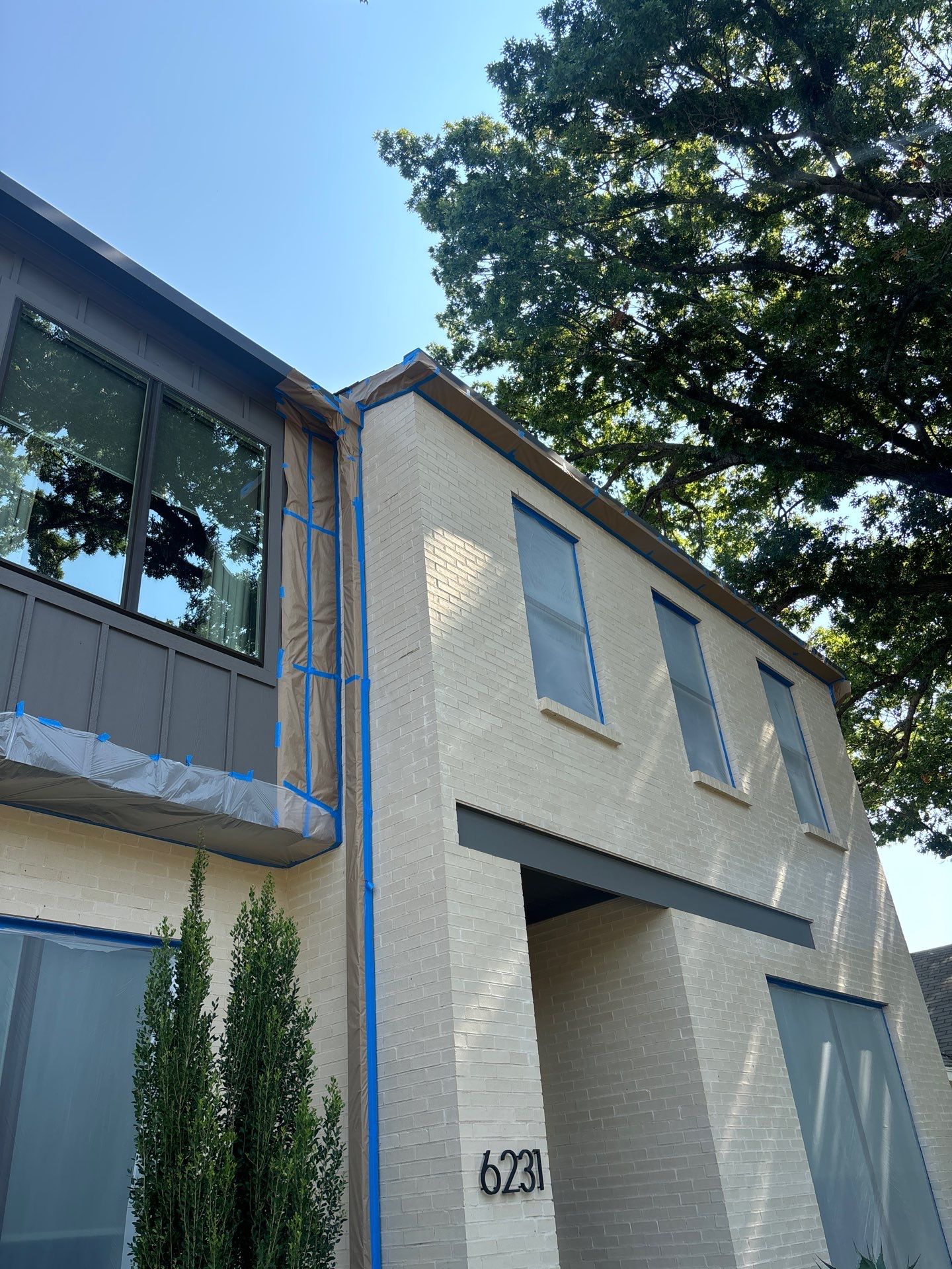 Exterior Painting: Brick by Nomad Painting