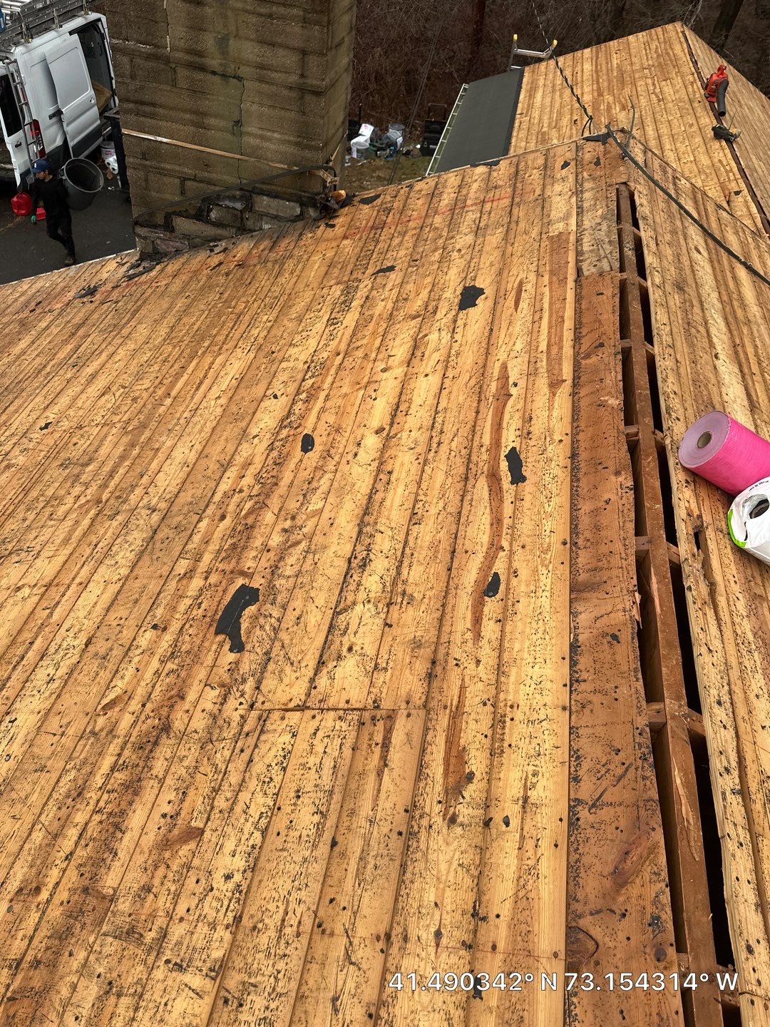 Residential Roofing Installation using Owens Corning TruDefinition - Williamsburg Gray by A Plus Exterior