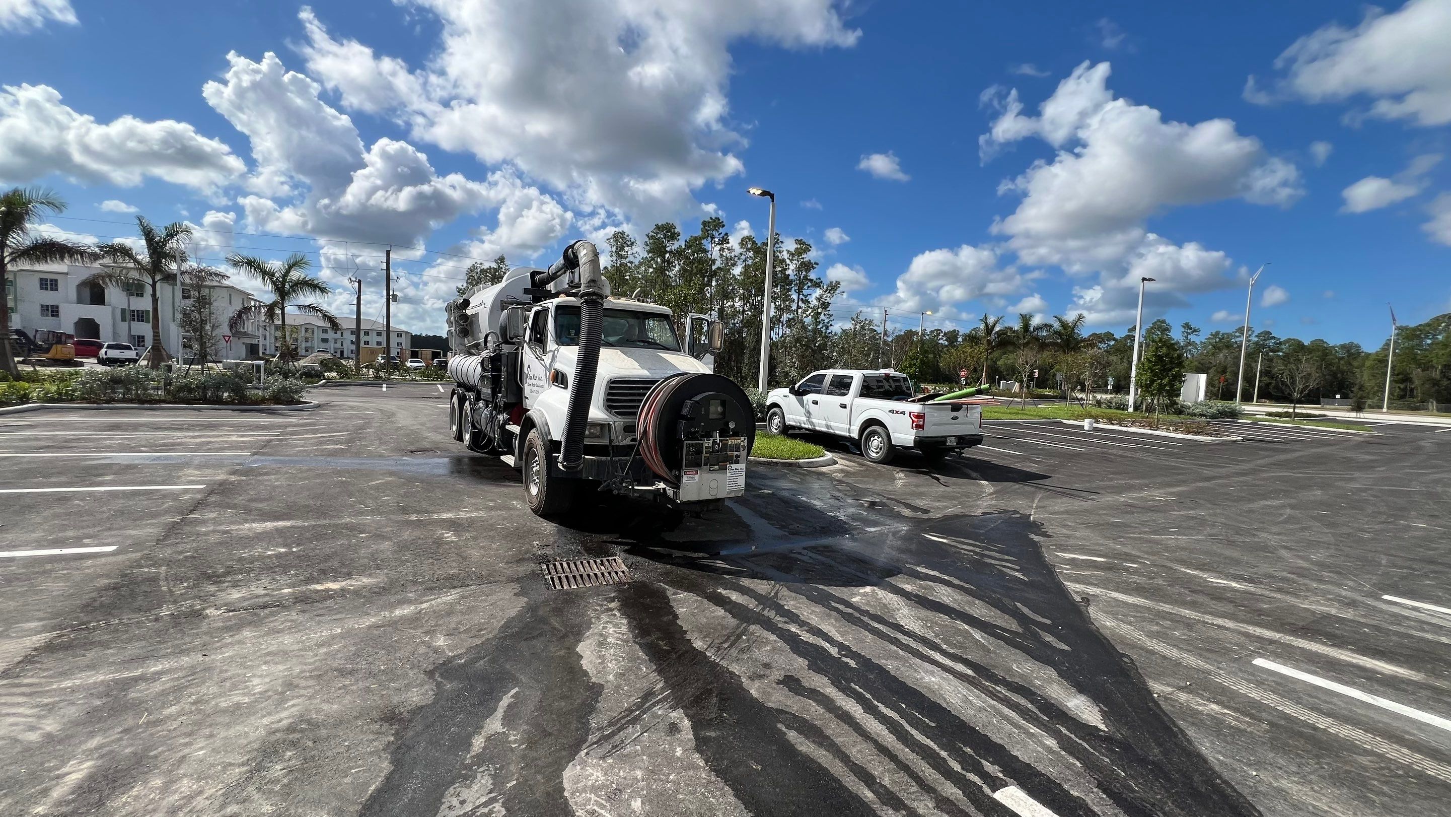 New Construction Condo Community Stormwater System Maintenance  by APS Power & Water