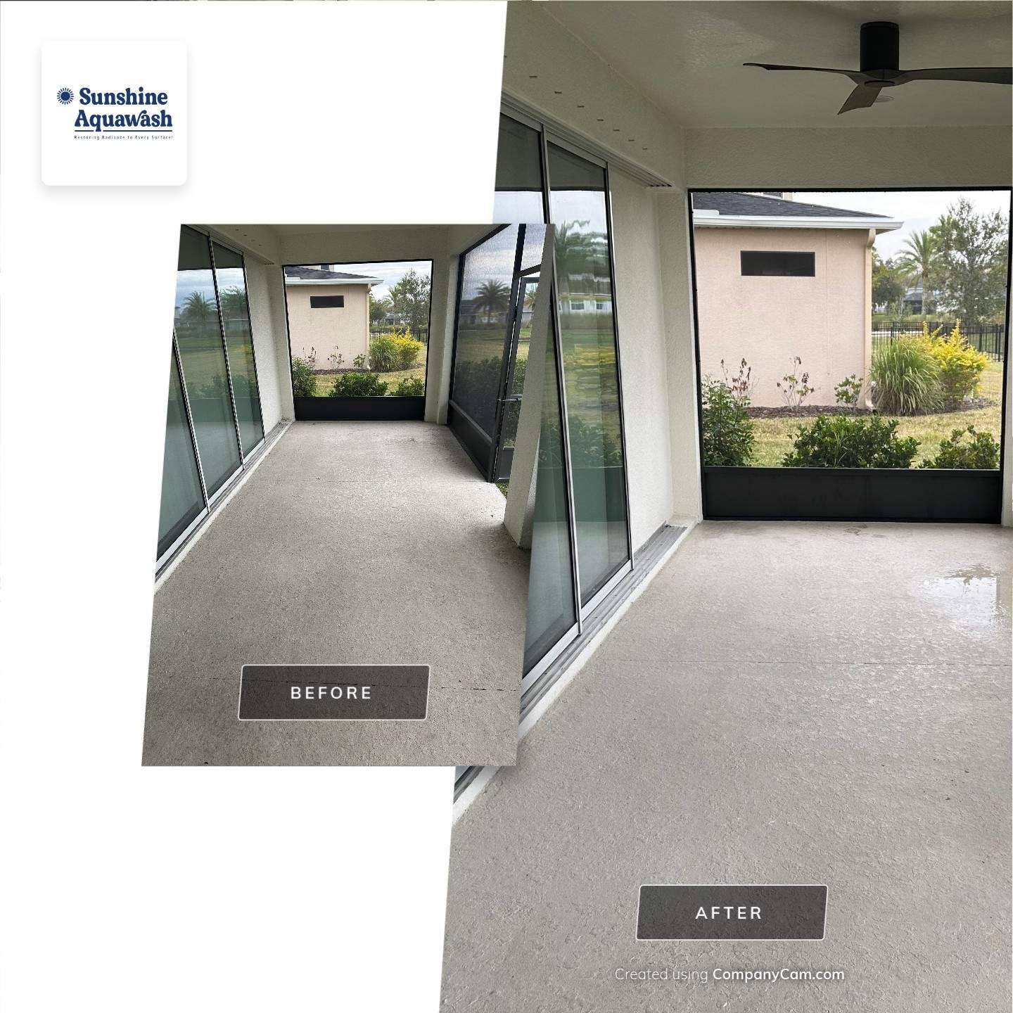 Complete House Wash and Exterior Surface Cleaning in Artisan Lakes Community, Palmetto, FL by Sunshine AquaWash