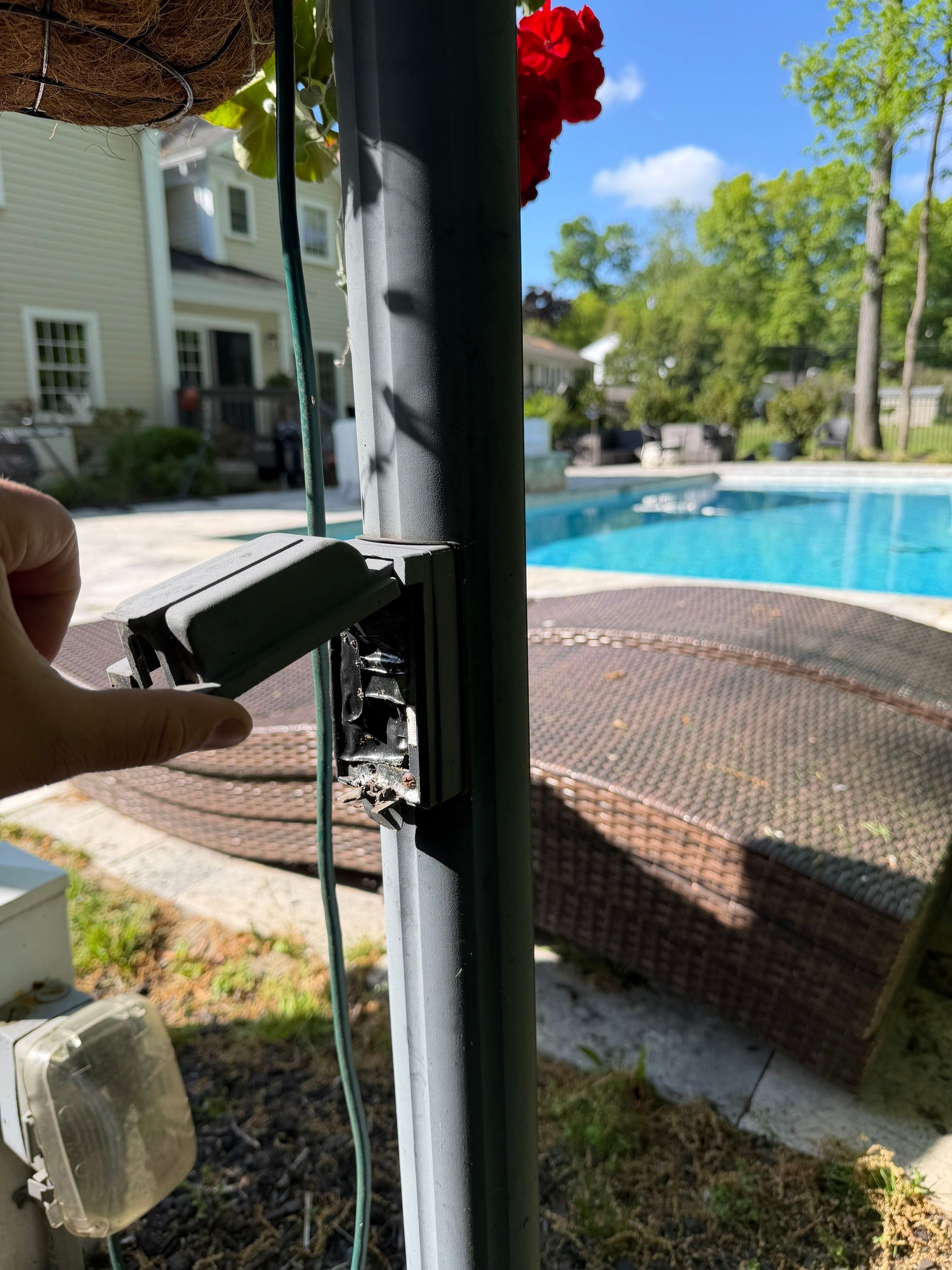 Pool Area Lighting & Electrical Upgrades by Spartan Home Pros