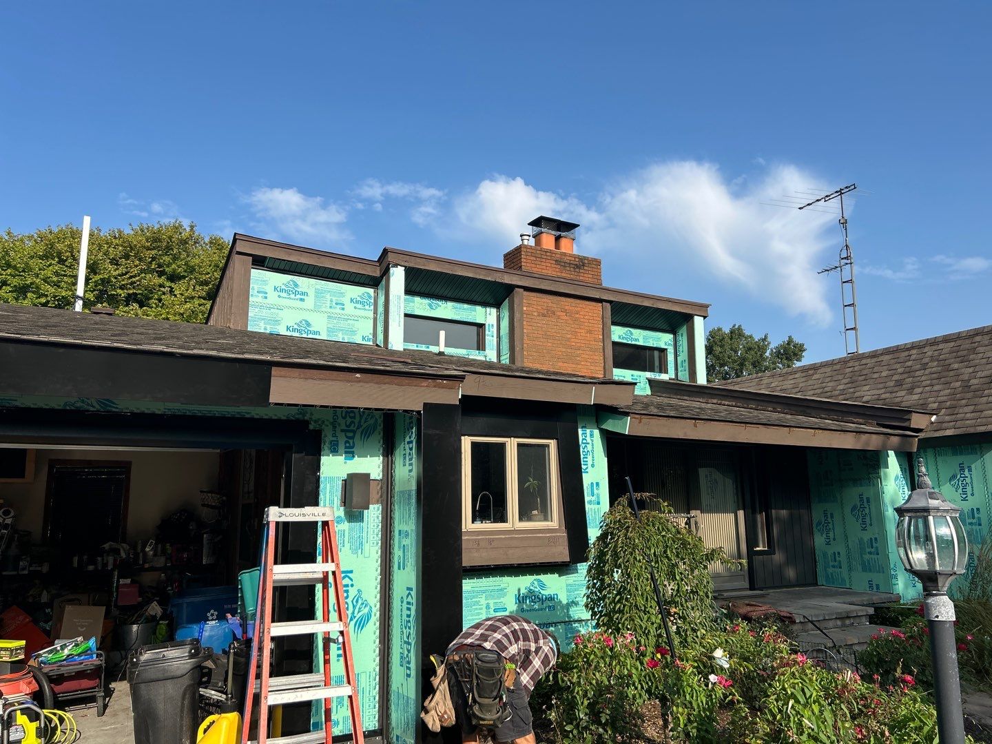Siding Replacement using Alside 7" B&B by 180 Contractors