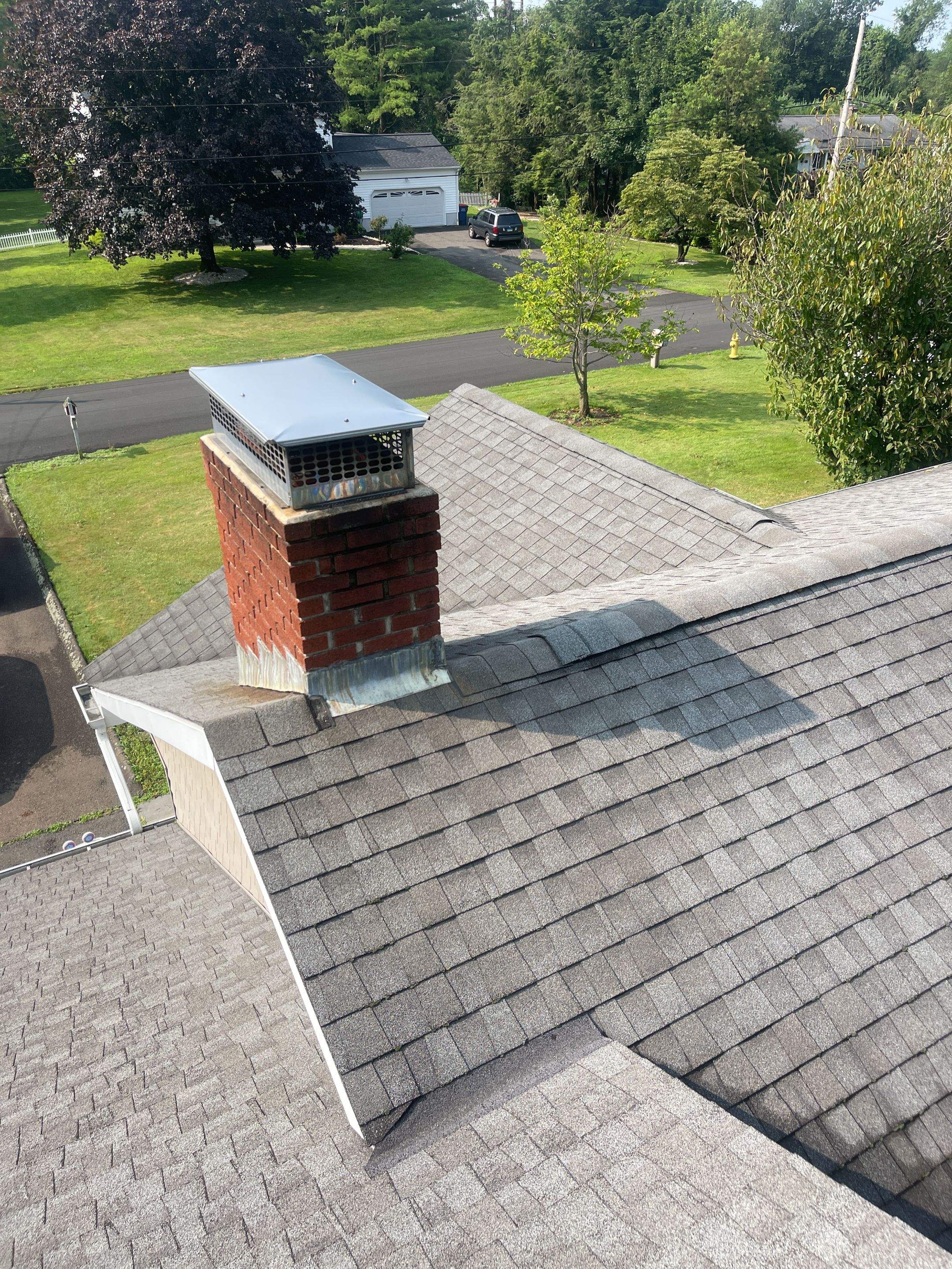 Residential Roofing Installation using Owens Corning TruDefinition Estate Gray by A Plus Exterior