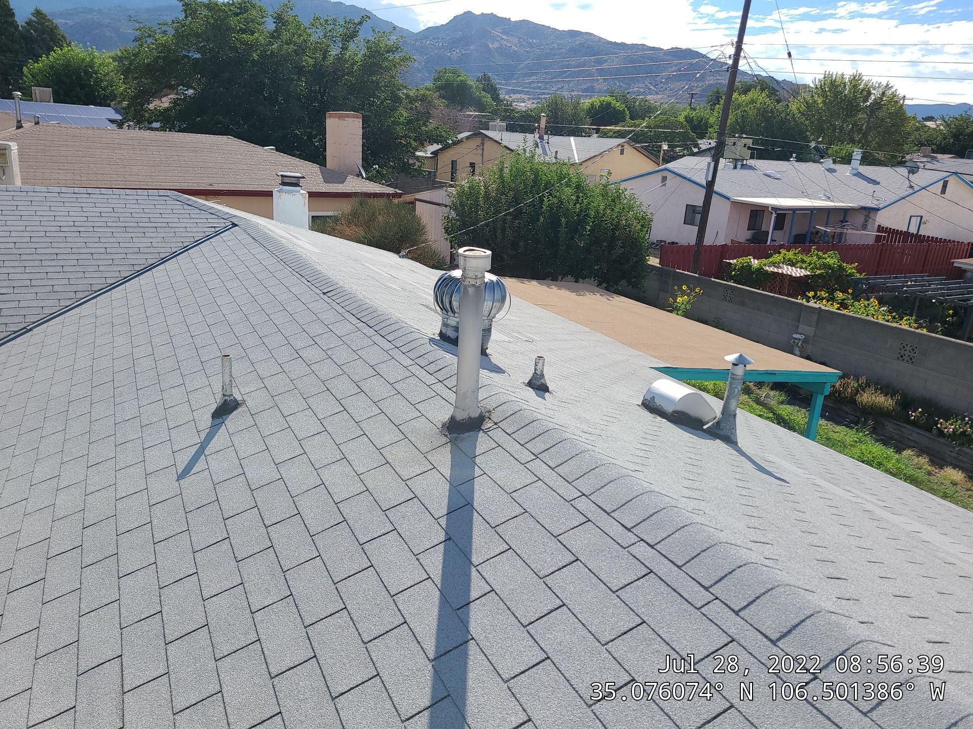Asphalt Shingle Roof Replacement Installation in Albuquerque by Doyle Roof Masters Inc