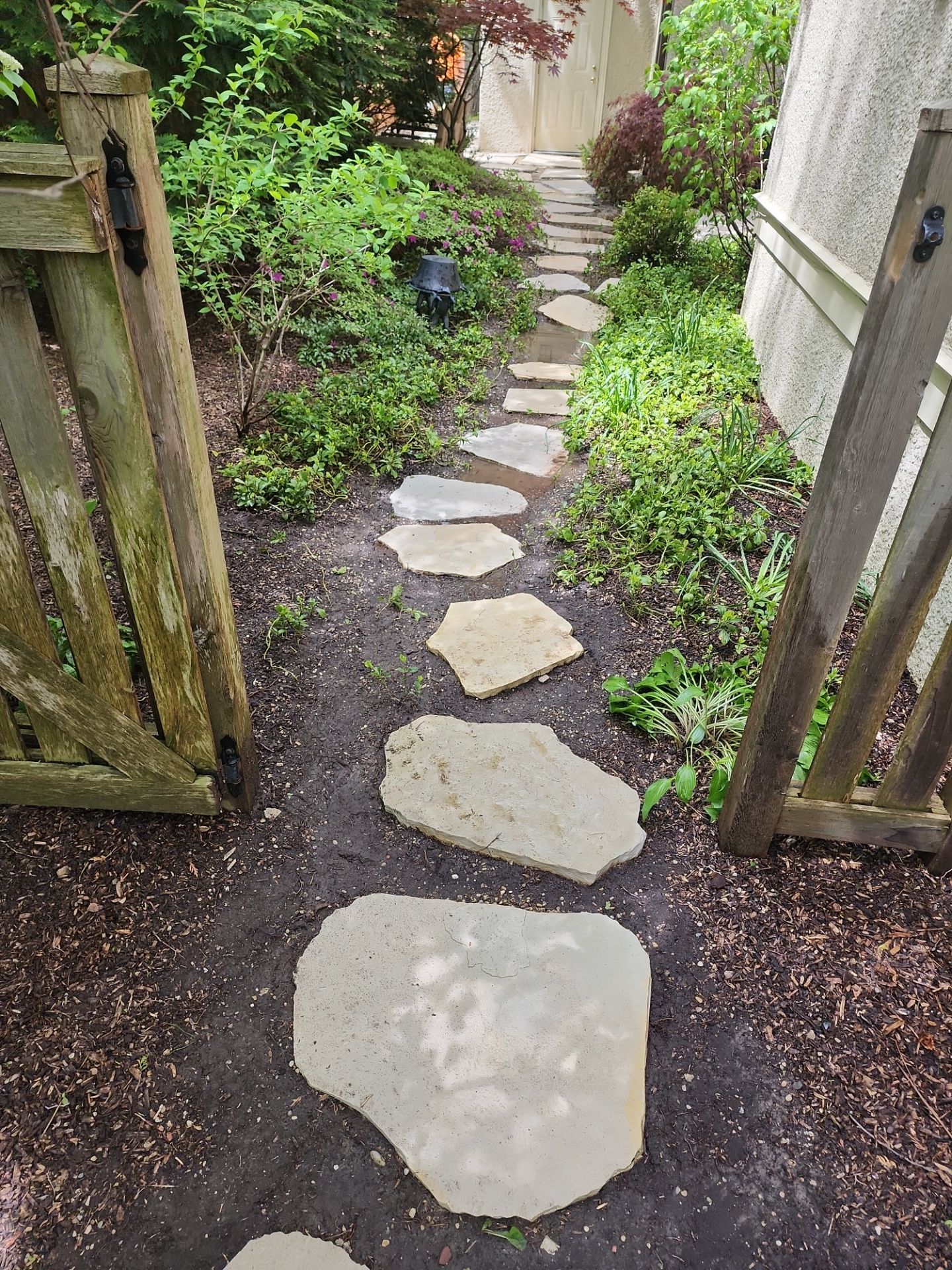 Natural Stone Surface Pressure Washing by Northern Power Washing LLC.