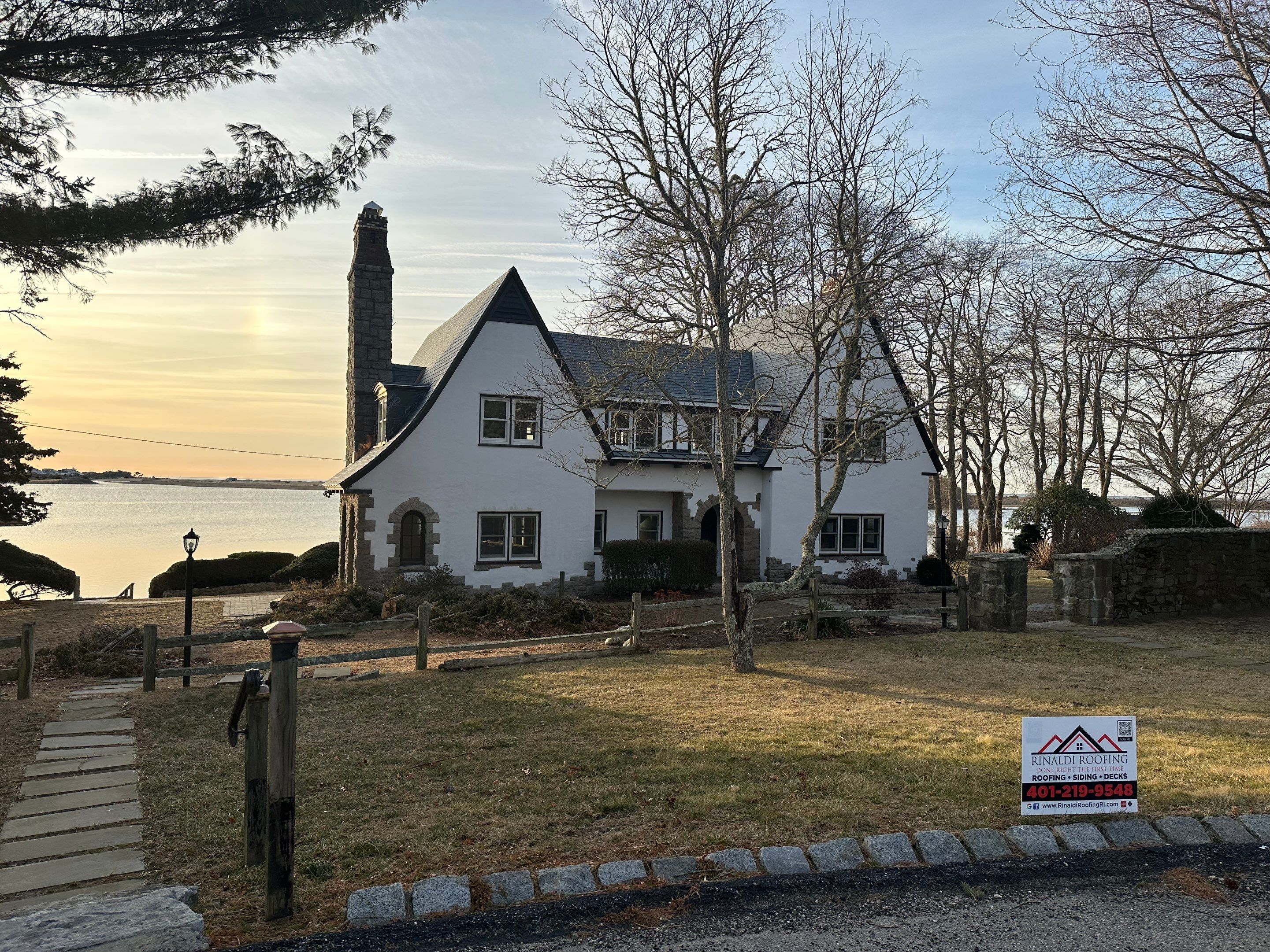 DaVinci Slate, Copper & Cedar Impressions - Private Residence by Rinaldi Brothers