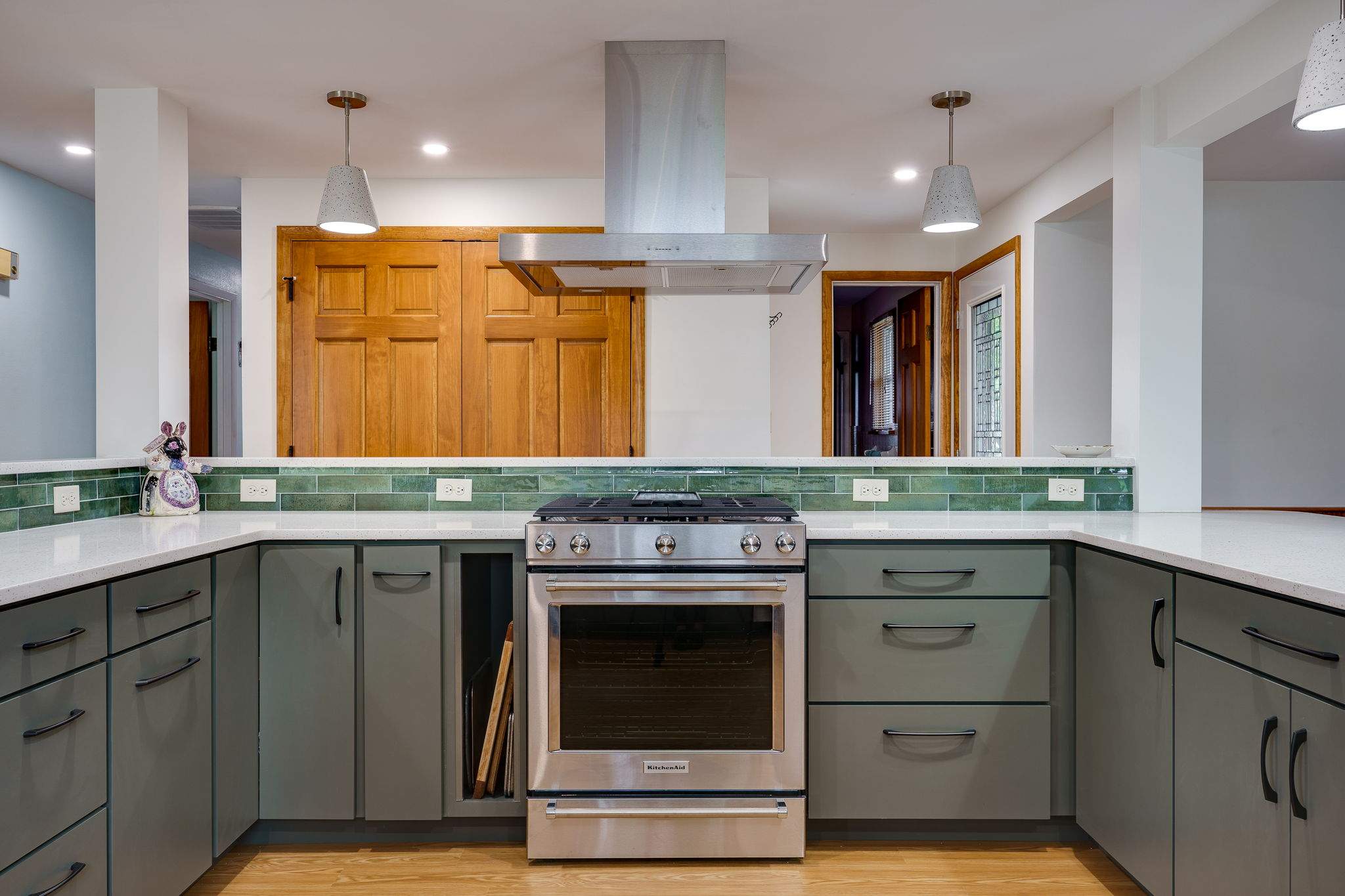 Xenia Open Concept Kitchen by Zengel Group