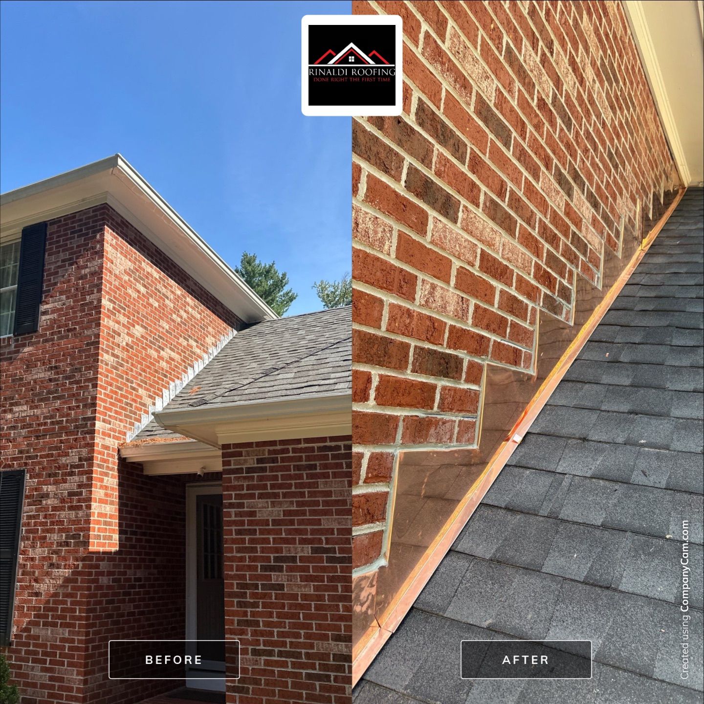 High Hawk - Architectural Shingles, Copper Brick Flashing, Skylights by Rinaldi Brothers